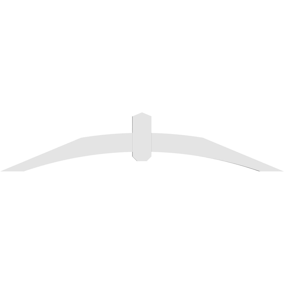 Ekena Millwork GBP060X13X0204ARC00 Exterior-Brackets-Braces - View #4