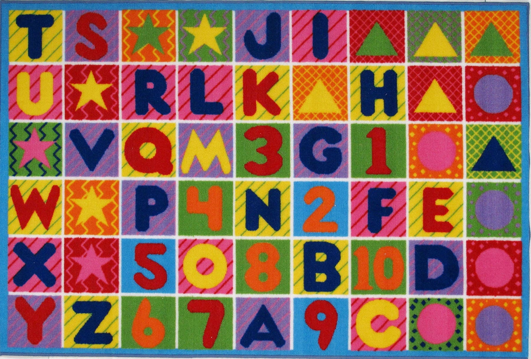 Fun Rugs FT-2011-P 5376 Fun Time 5 X 7 (ft) Multi-color Indoor Area Rug
