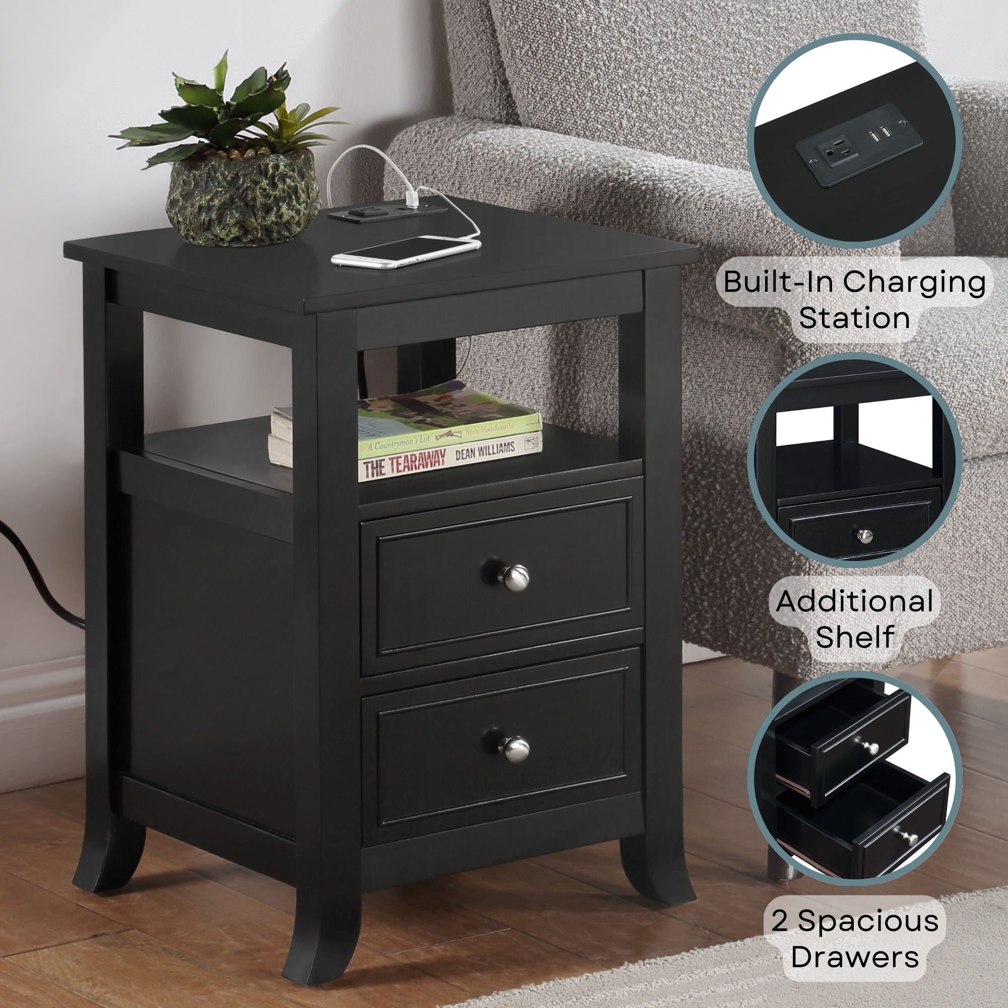 Convenience Concepts R6-447 End-Tables - View #8