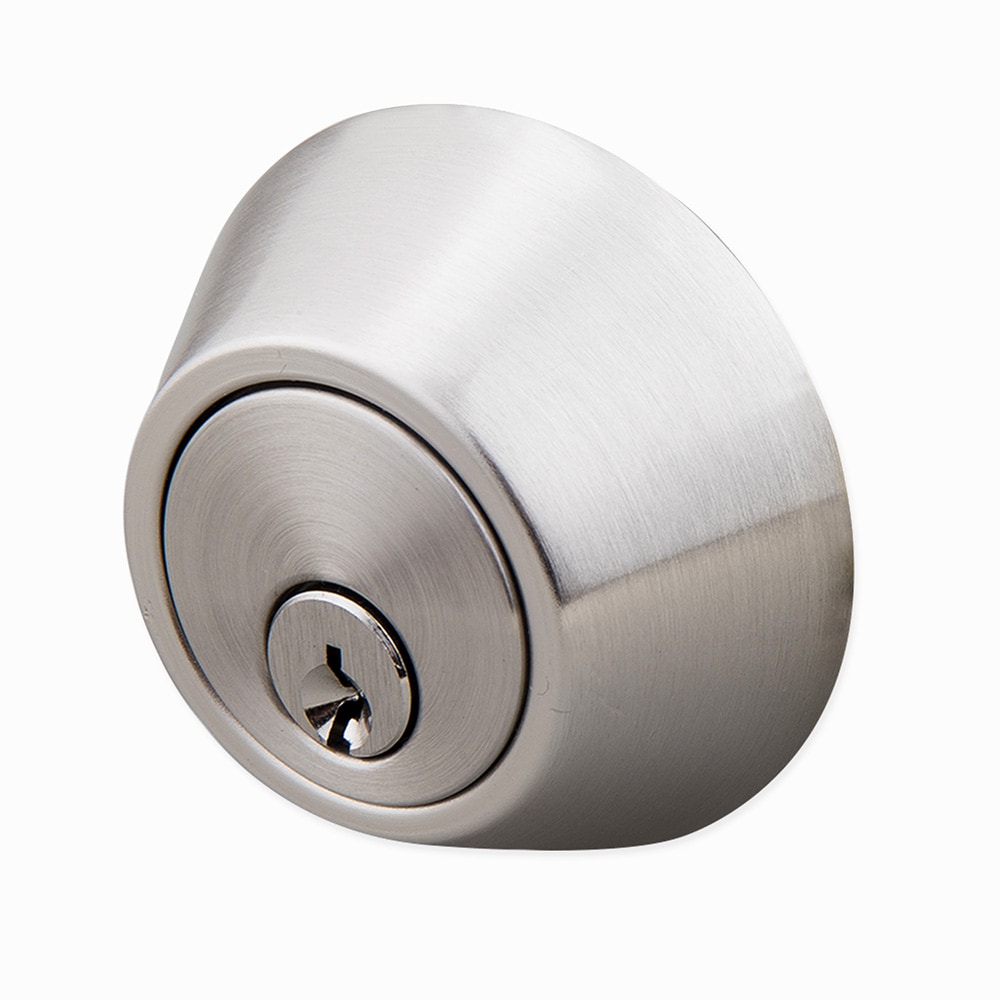 EZ-FLO Satin Nickel Double Cylinder Deadbolt 57782 at Lowes.com