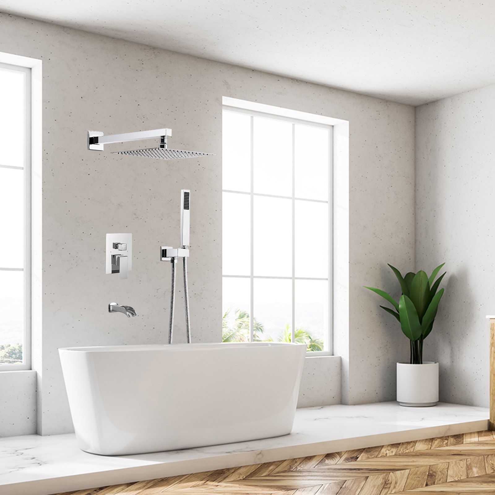 BWE A-95019-C Tub-Shower-Faucets - View #2