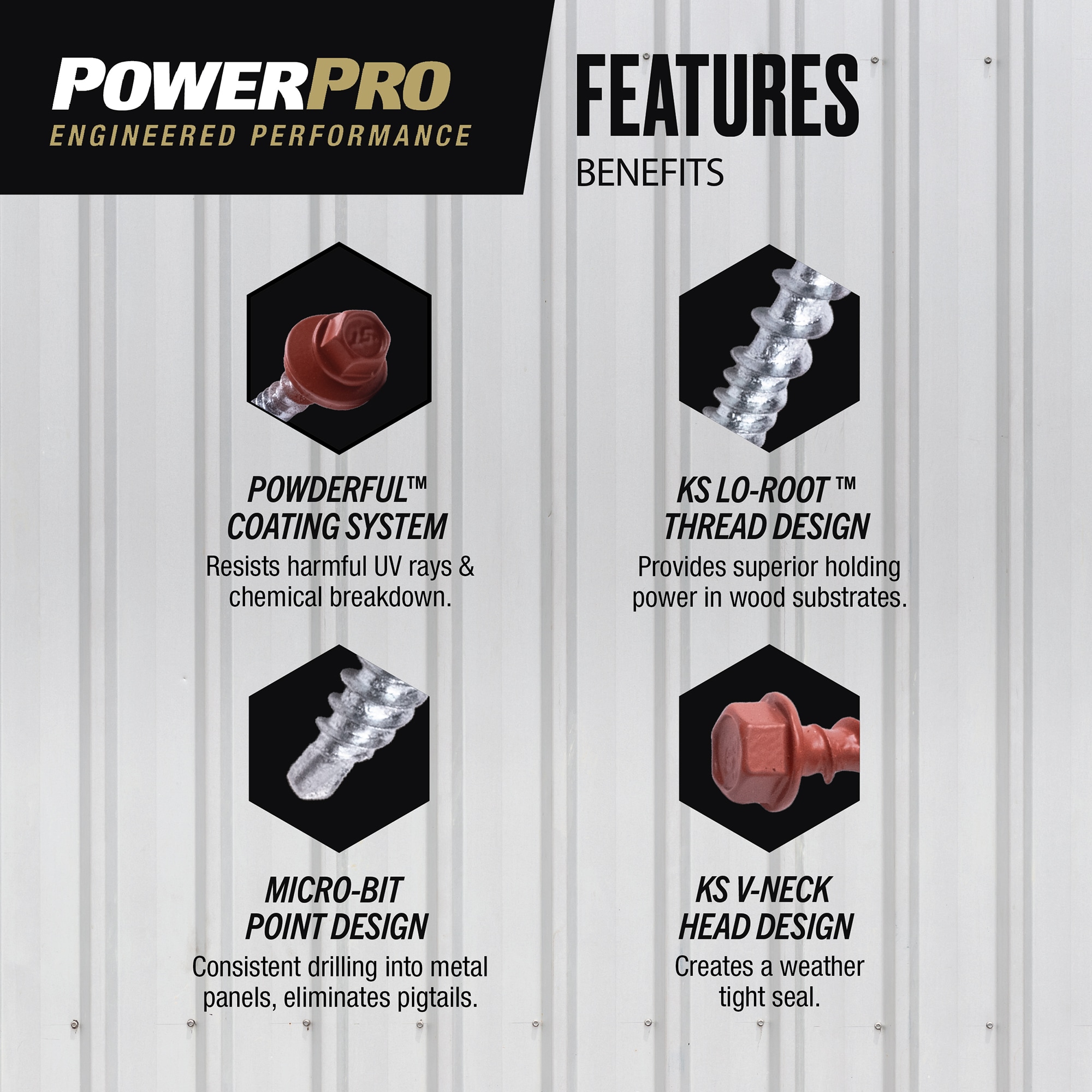 Power Pro 117521 Roofing-Screws - View #3