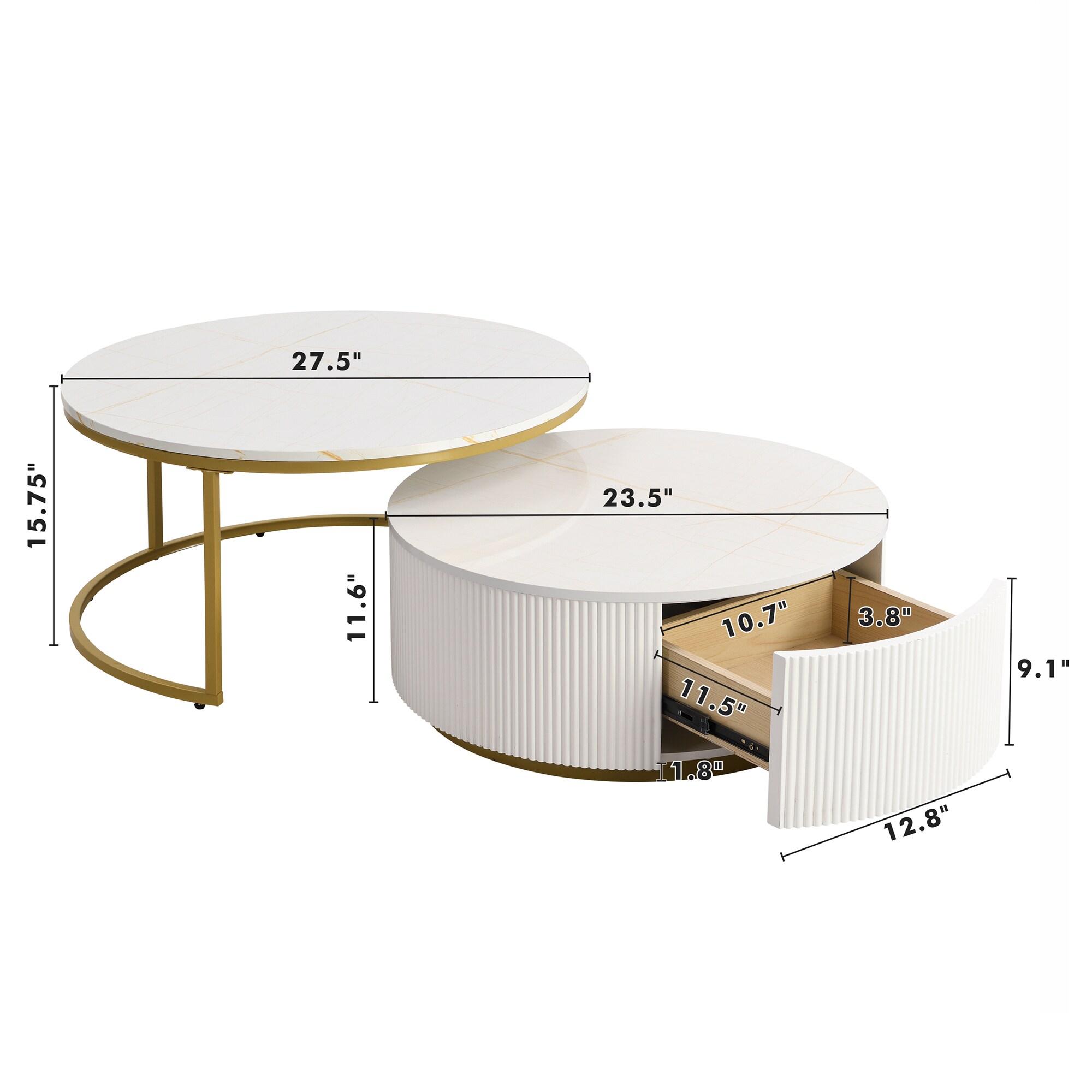 ModernLuxe L3P-N735P254992K Coffee-Tables - View #7