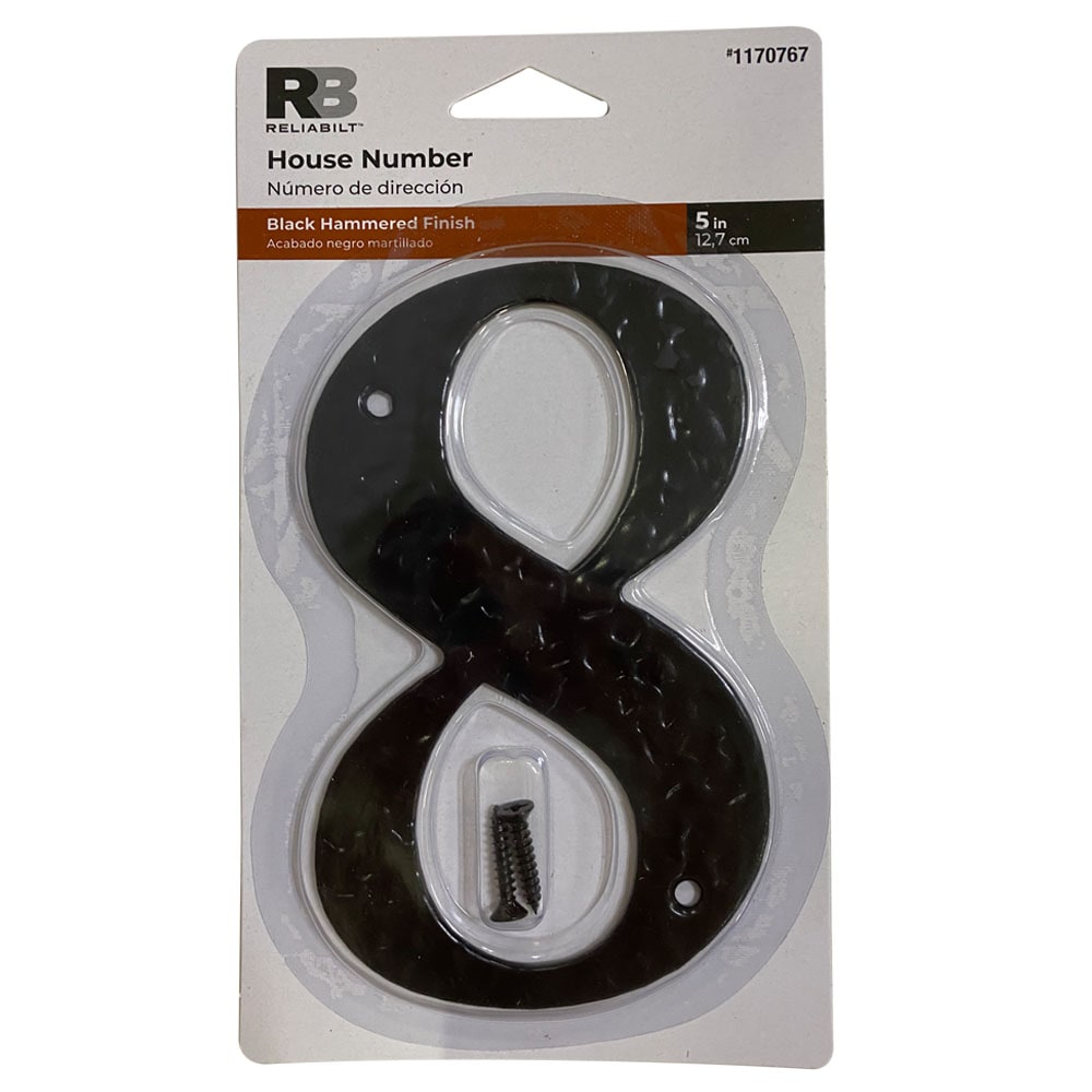RELIABILT 27788PKBLG Signs-Letters-Numbers - View #7