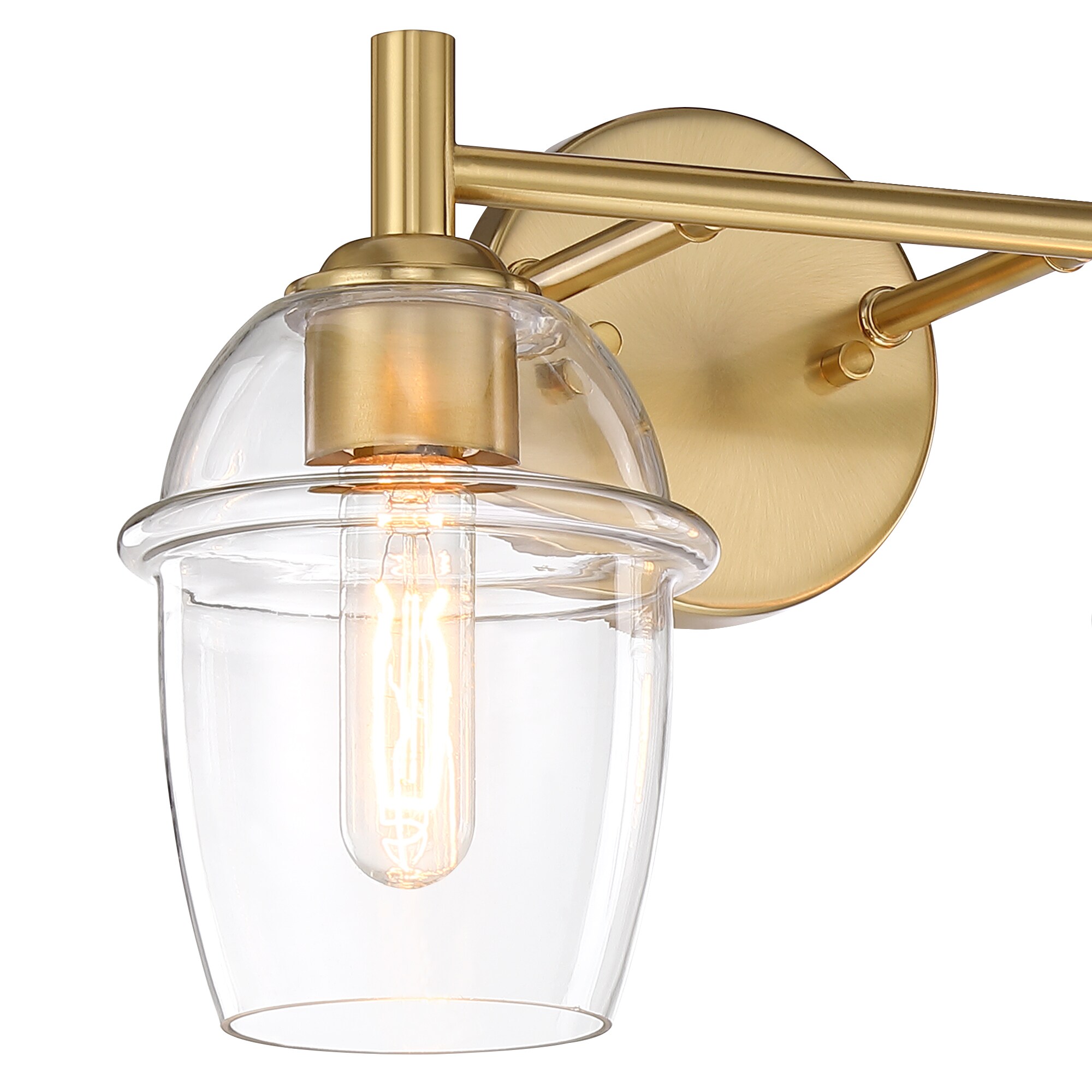 Designers Fountain Summer Jazz 16-in 2-Light Brushed Gold Traditional ...