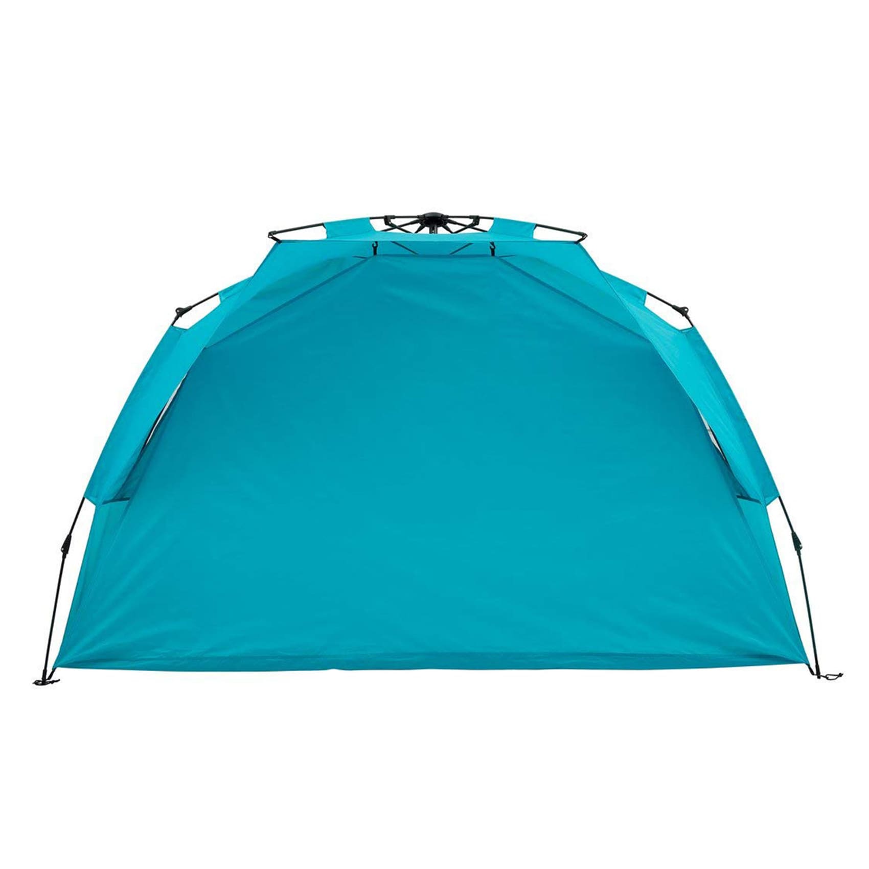 Blue Pop-Up Beach Tent with Carry Bag and UV Protection