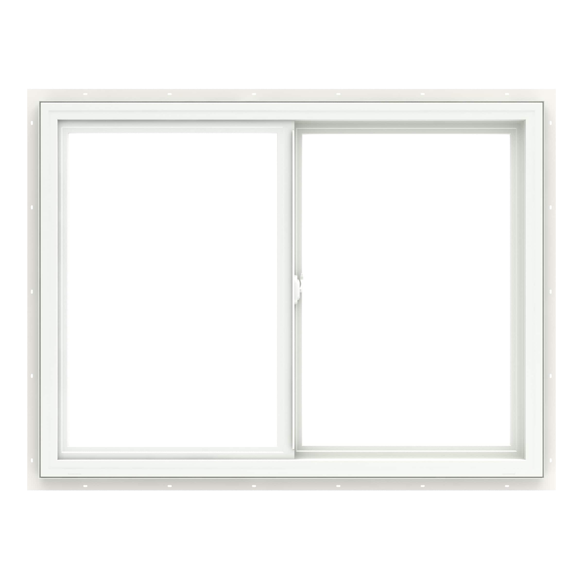 Pella Impervia Series 35-1/2-in X 35-1/2-in X 3-in Jamb Left-operable ...