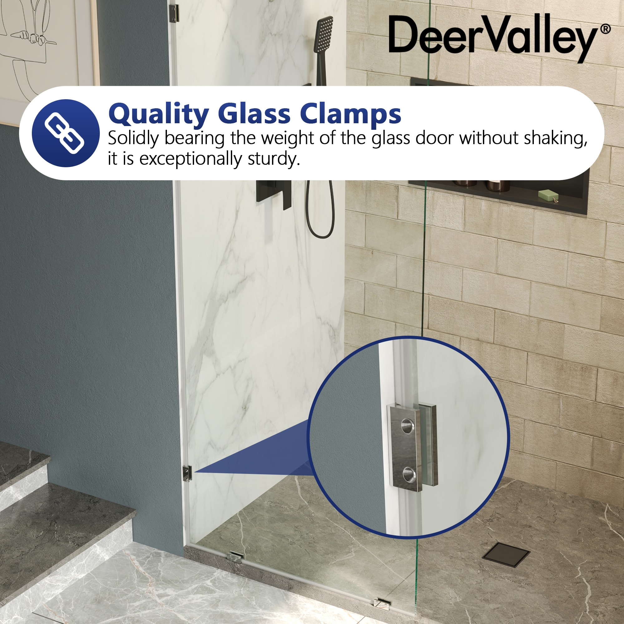 DeerValley DV-1SD0221S Shower-Doors - View #4