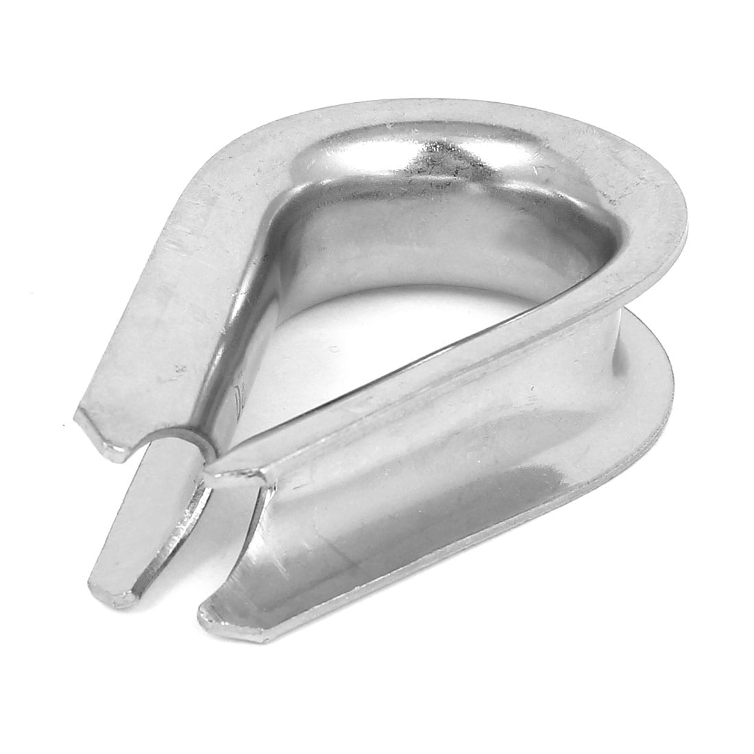 Unique Bargains 20mm 3/4-inch Stainless Steel Wire Rope Cable Thimbles Silver Tone #S26042800UX4504