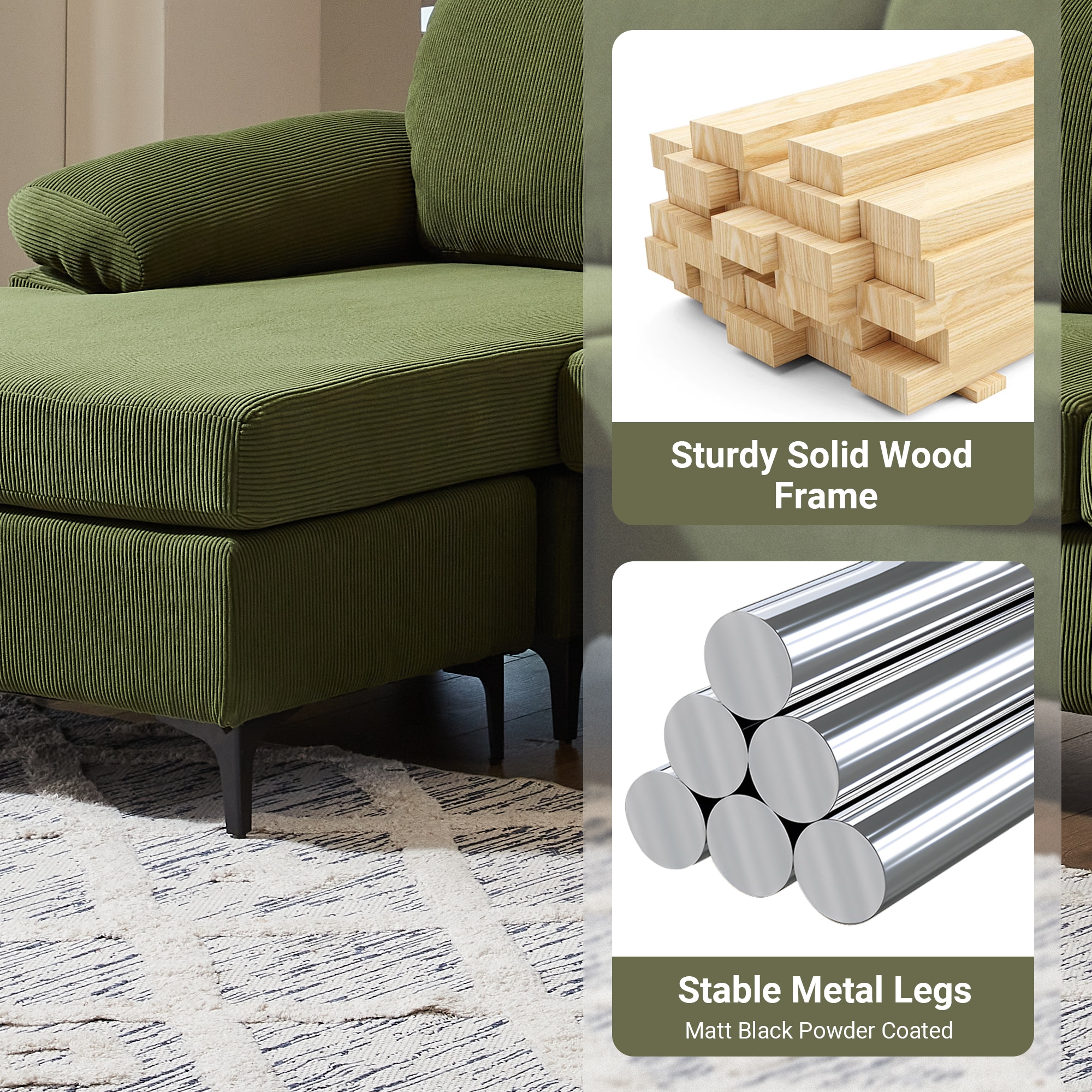 Pouuin SKM66 Sofas-Loveseats - View #7