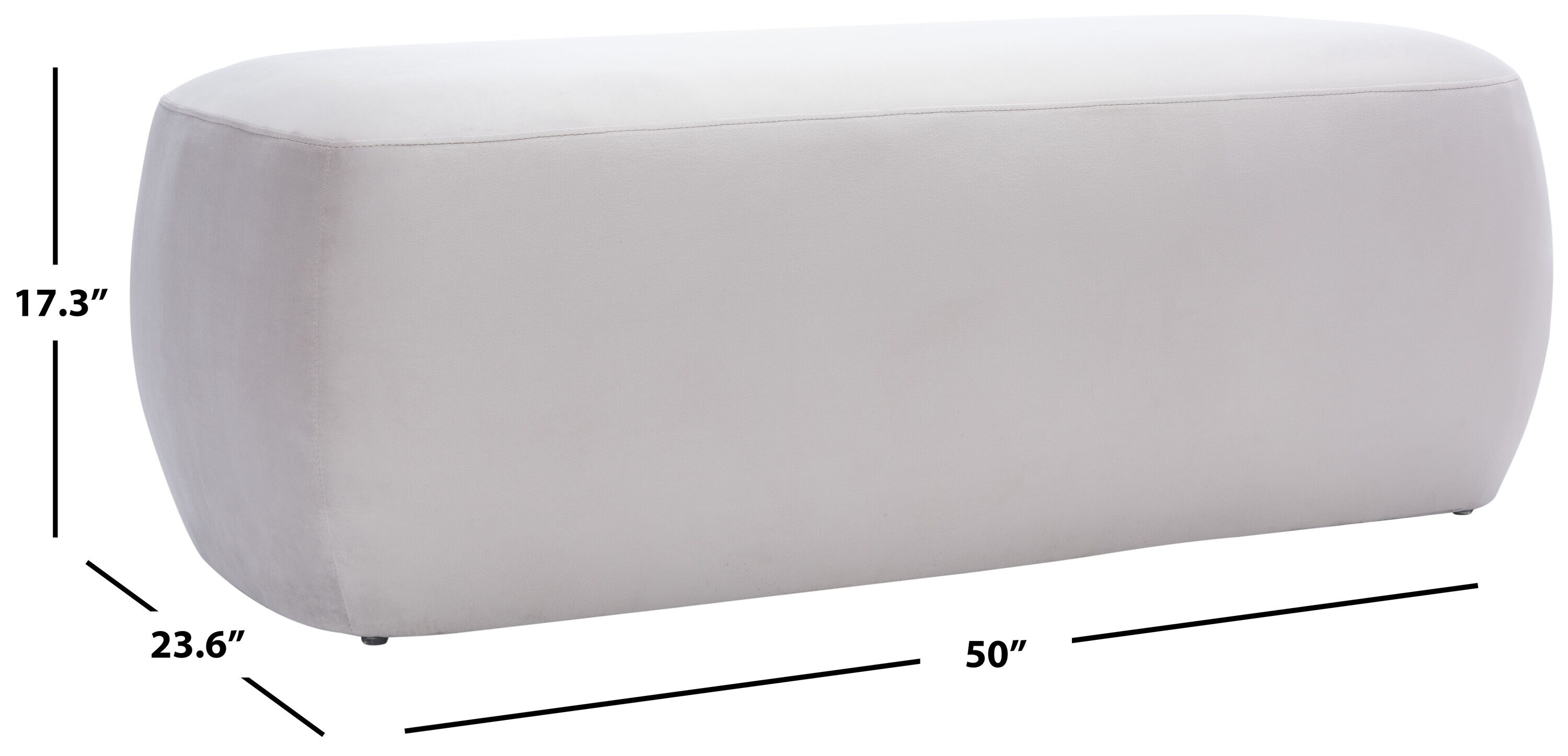 Safavieh OTT1301A Indoor-Ottomans - View #8