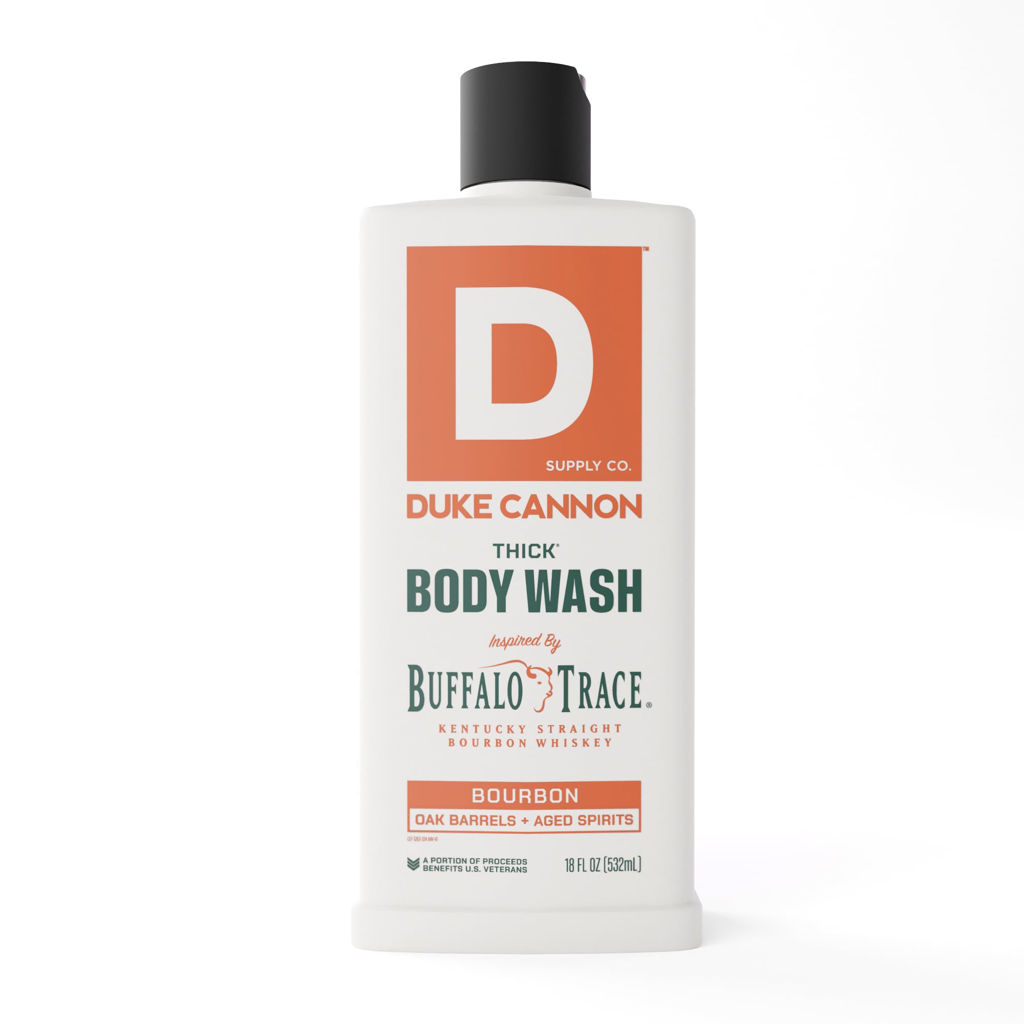 Duke Cannon Supply Co. BWTH-BRBN18 THICK Body Wash - Bourbon 18oz