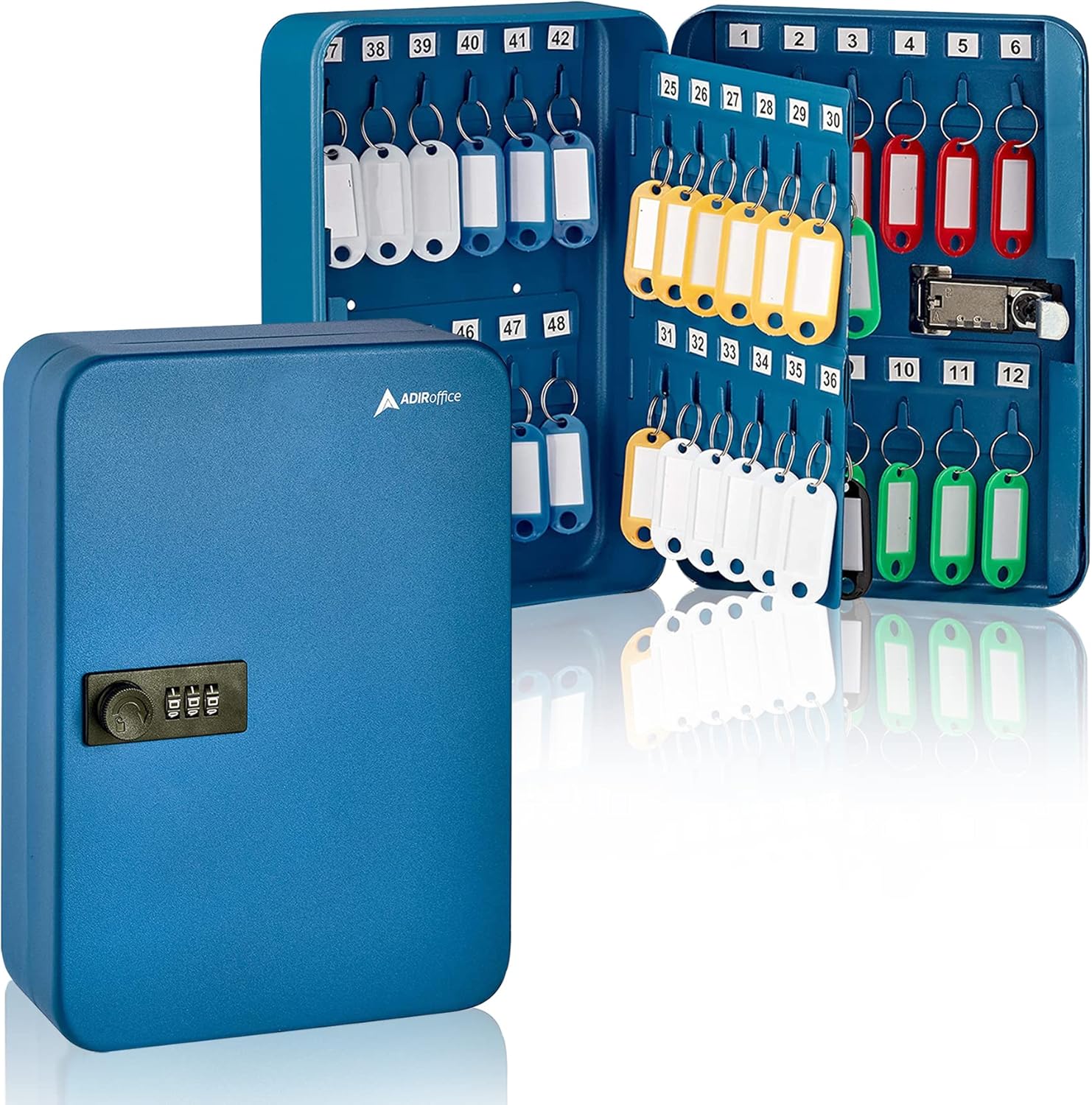 AdirOffice 682-48-BLU-689-PKG Key-Safes - View #2