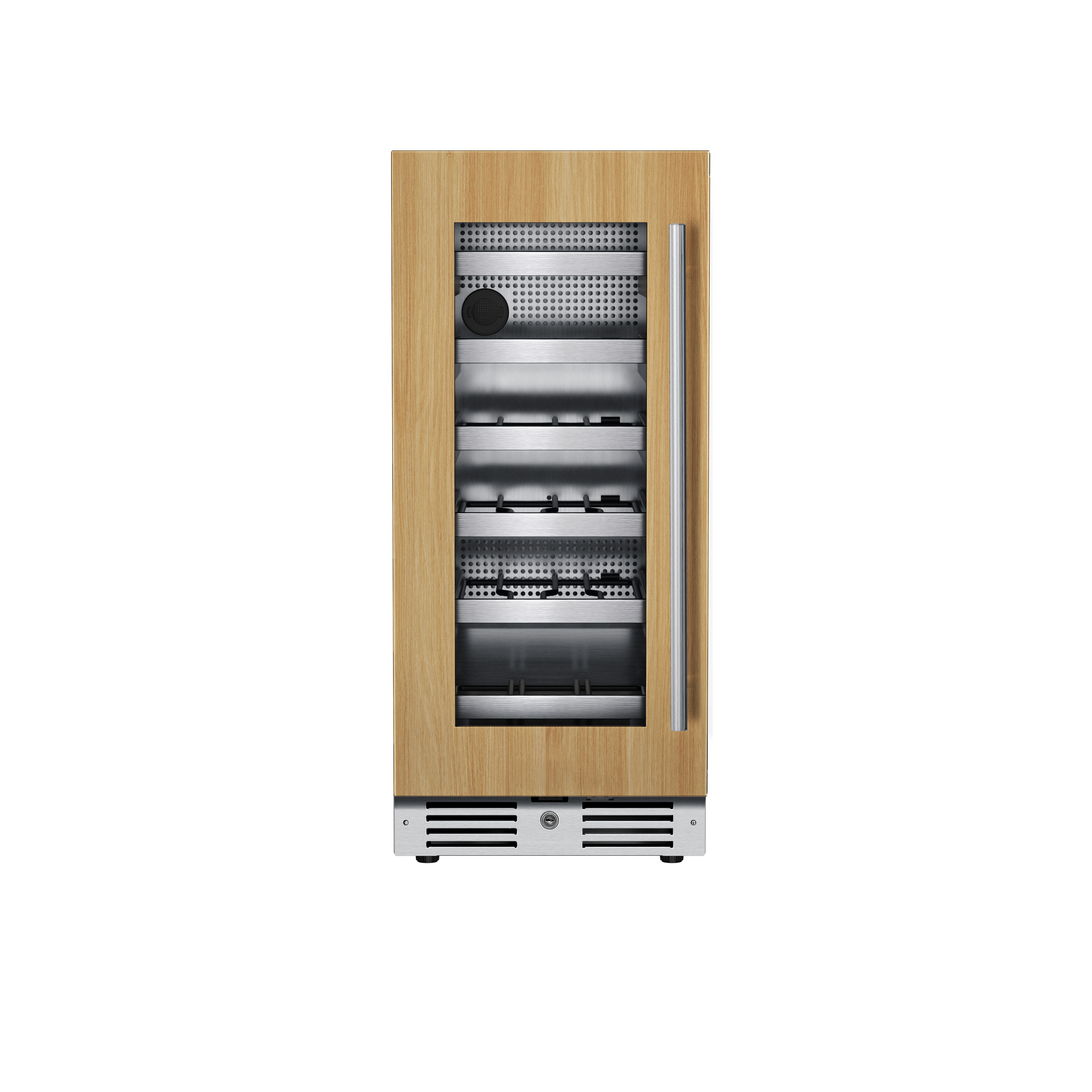 Landmark L3015UI1WPR-LH 15-in W 23 -Bottles Panel Ready Freestanding Indoor Wine Cooler