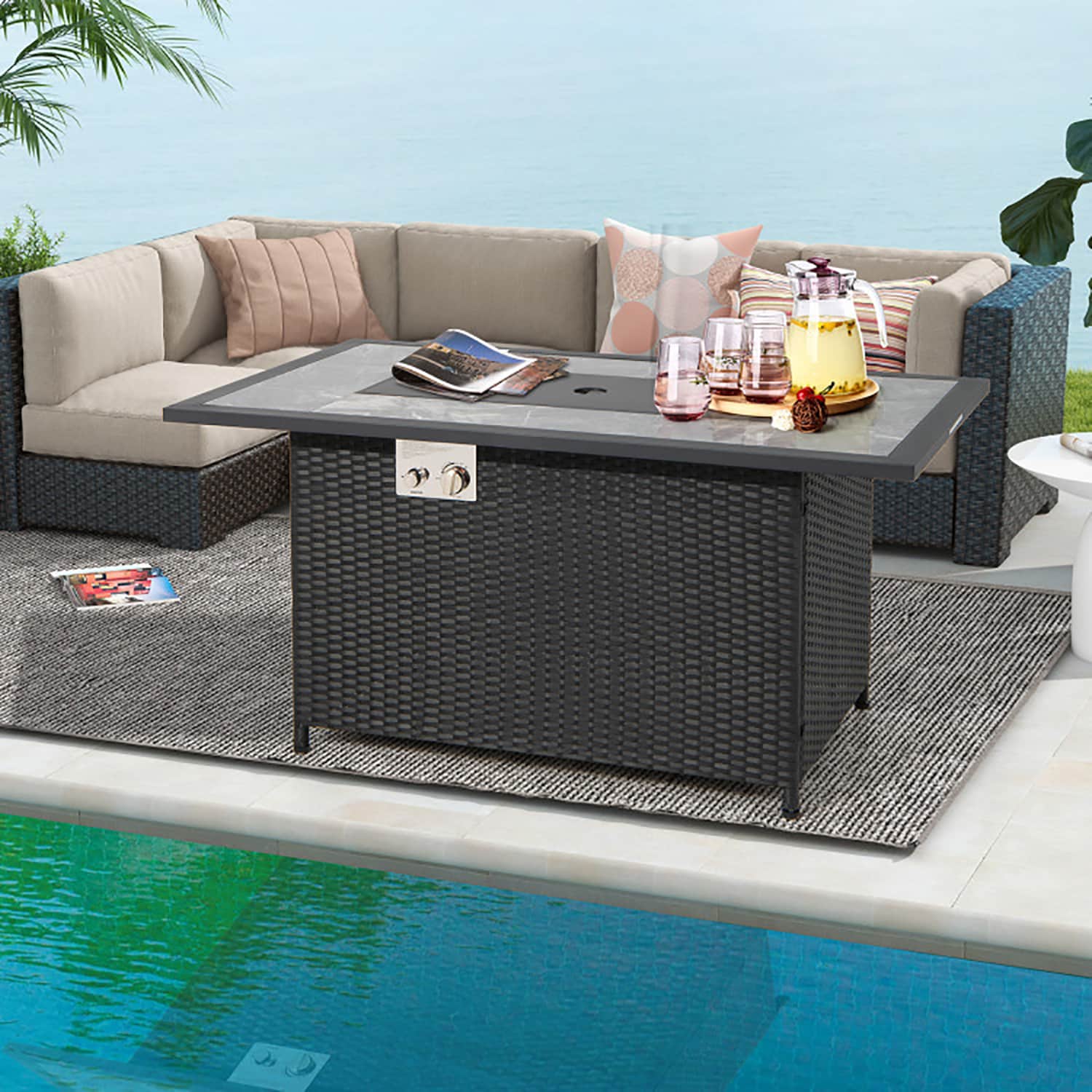 GZMR GR-LHN01S3 Outdoor-Gas-Firepits - View #9