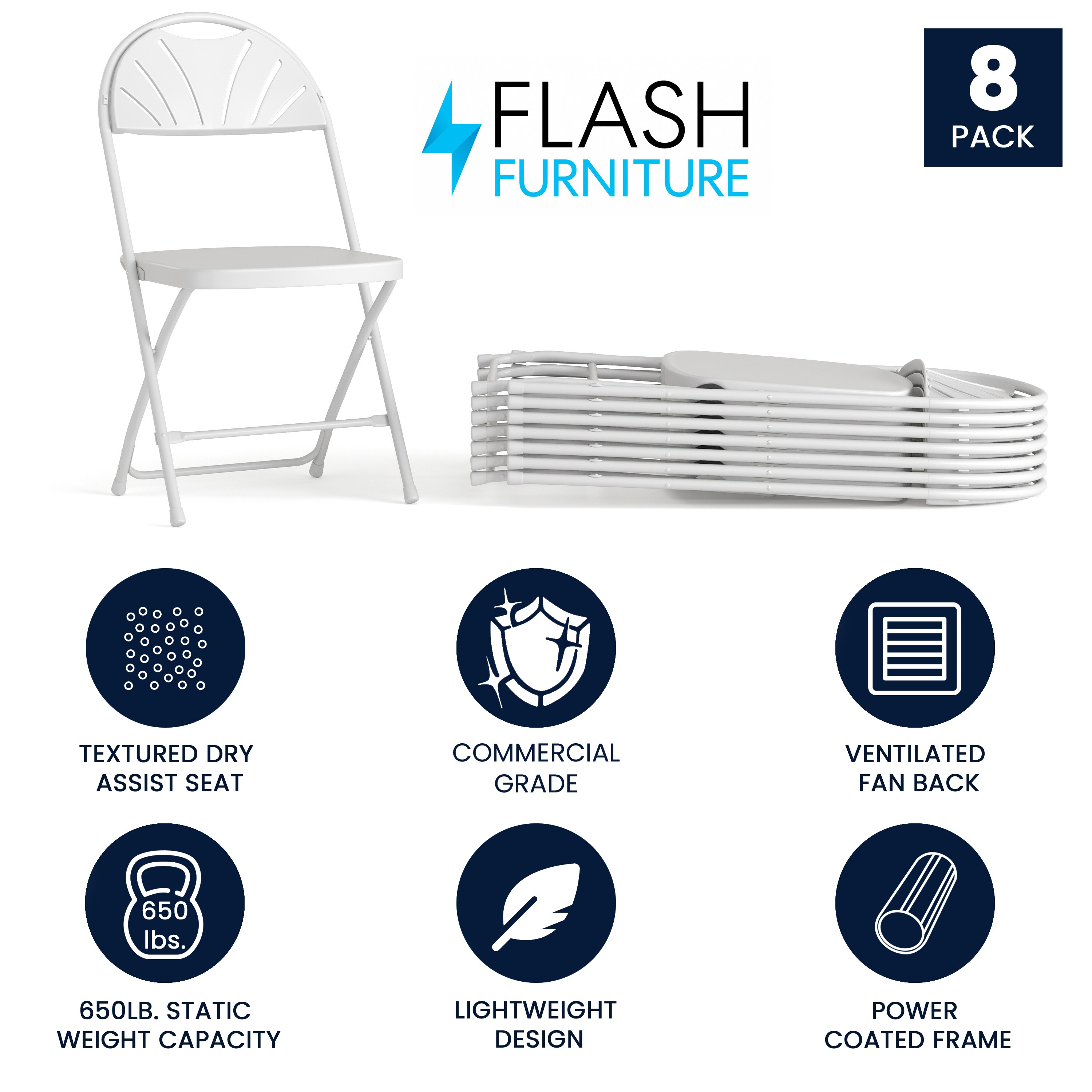 Flash Furniture 847254055383 Folding-Chairs - View #2