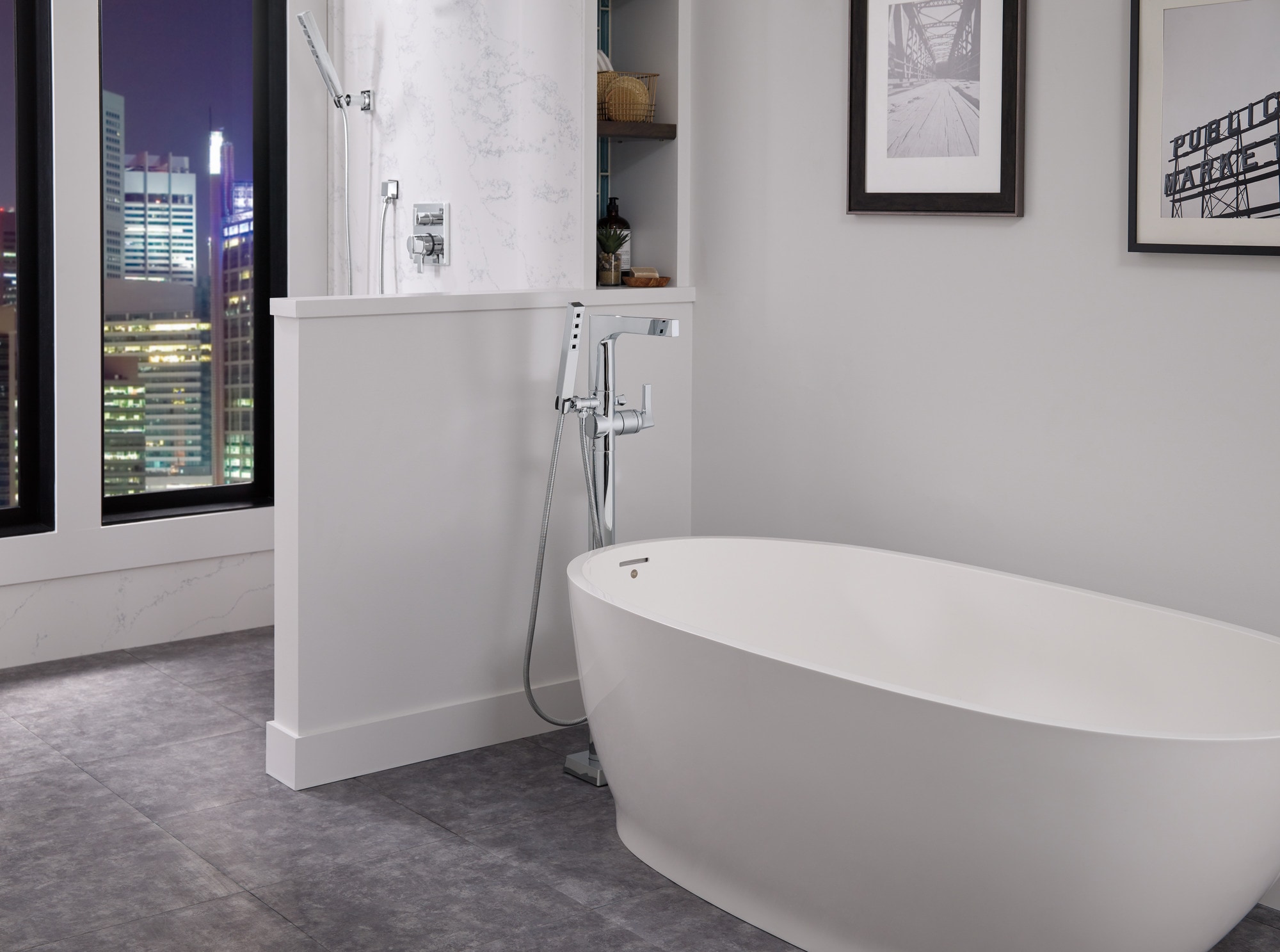 Delta T4774-FL Roman-Tub-Faucets - View #7