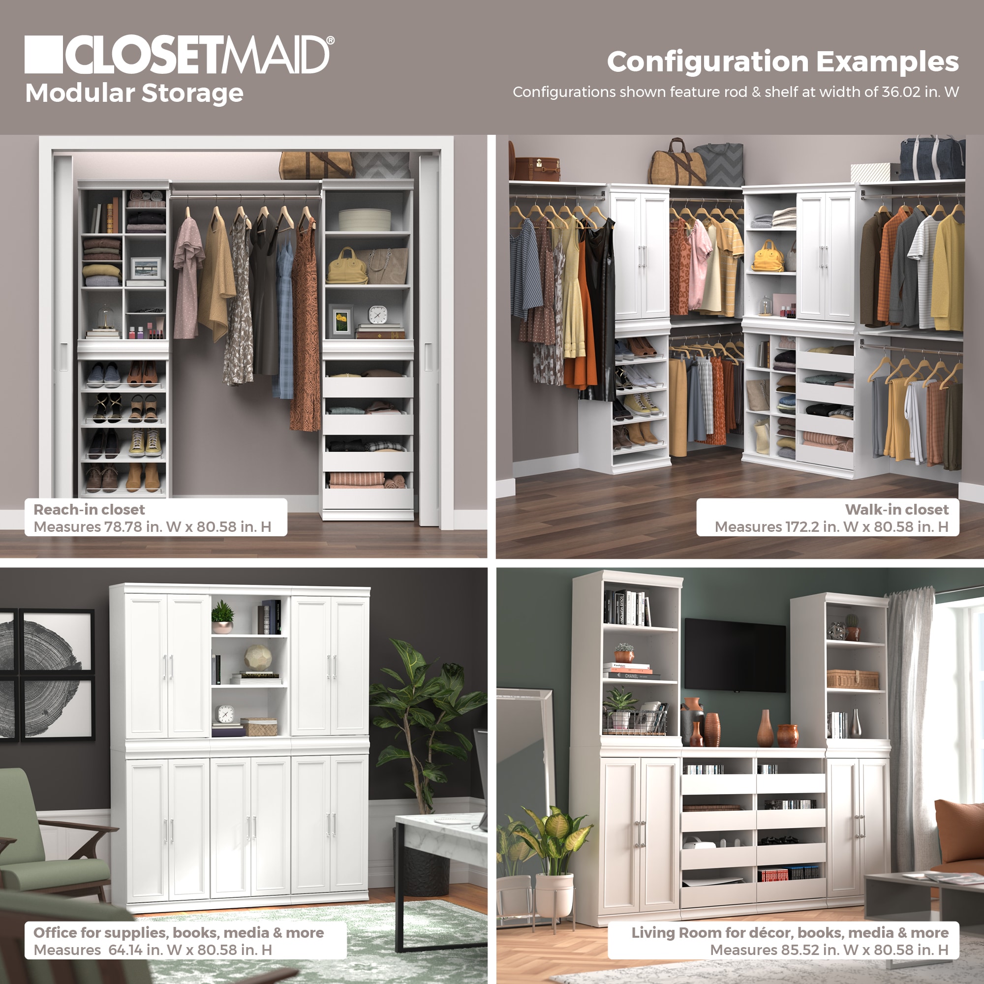 ClosetMaid 455700 Wood-Closet-Tower - View #20