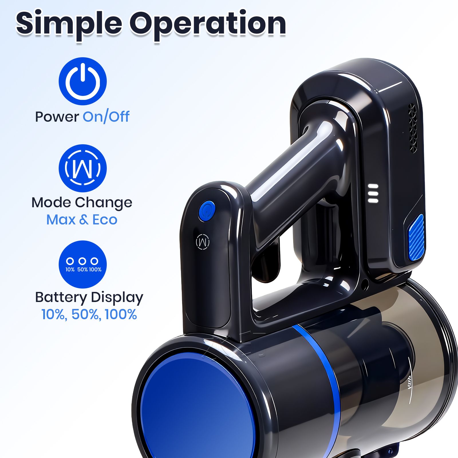 BEARSOLIM D01027R3PNJ Stick-Vacuums - View #5