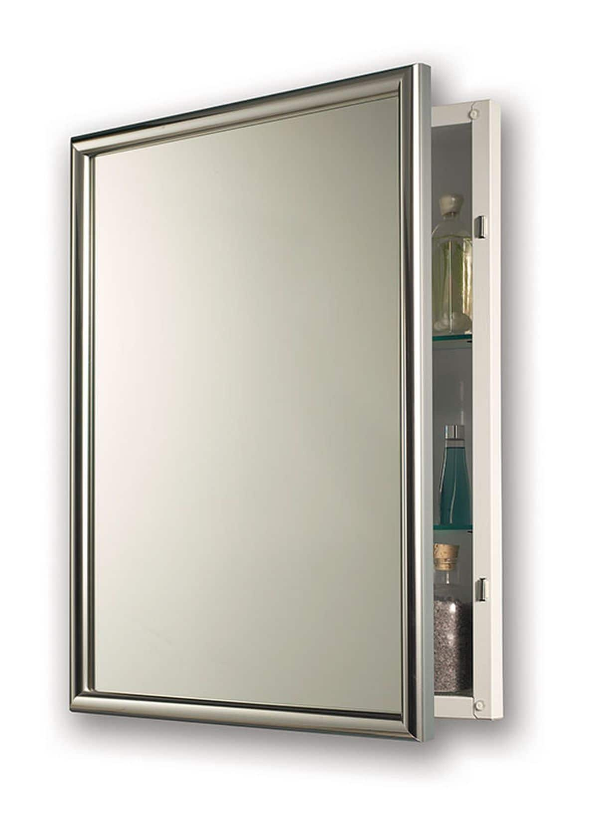 Jensen Harmony 24in x 30in Recessed Chrome Mirrored Rectangle