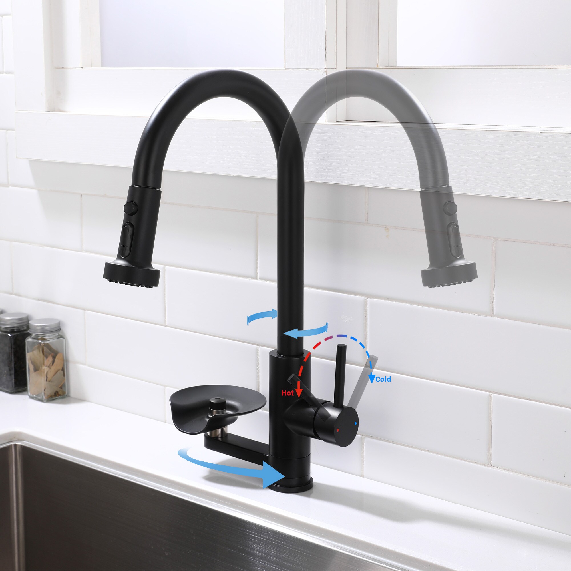 Clihome DG-KF26MB01 Kitchen-Faucets - View #9