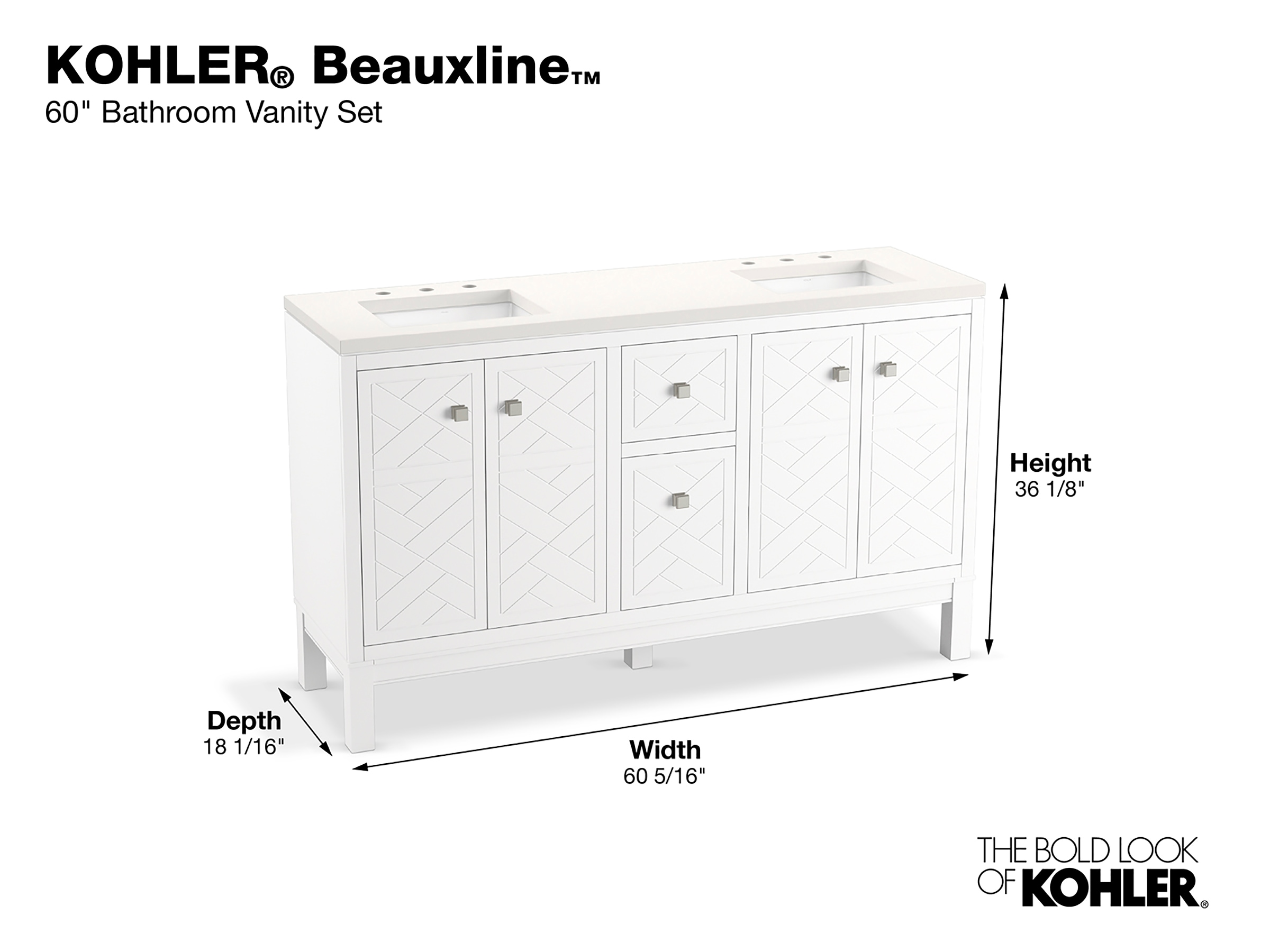 KOHLER 33532-ASB-0 Bath-Vanity-Combo - View #8