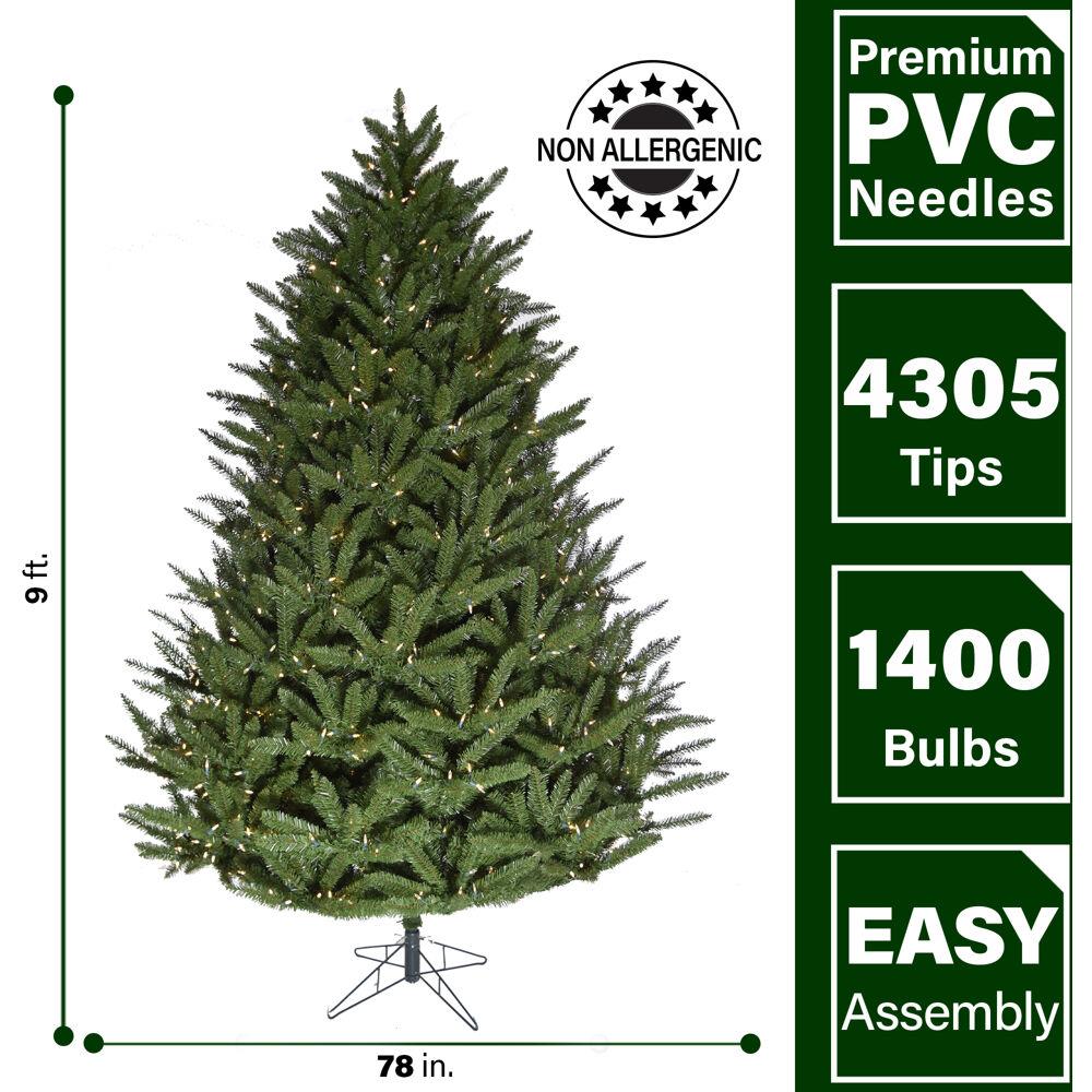 Fraser Hill Farm FFCV090-5GR Artificial-Christmas-Trees - View #3