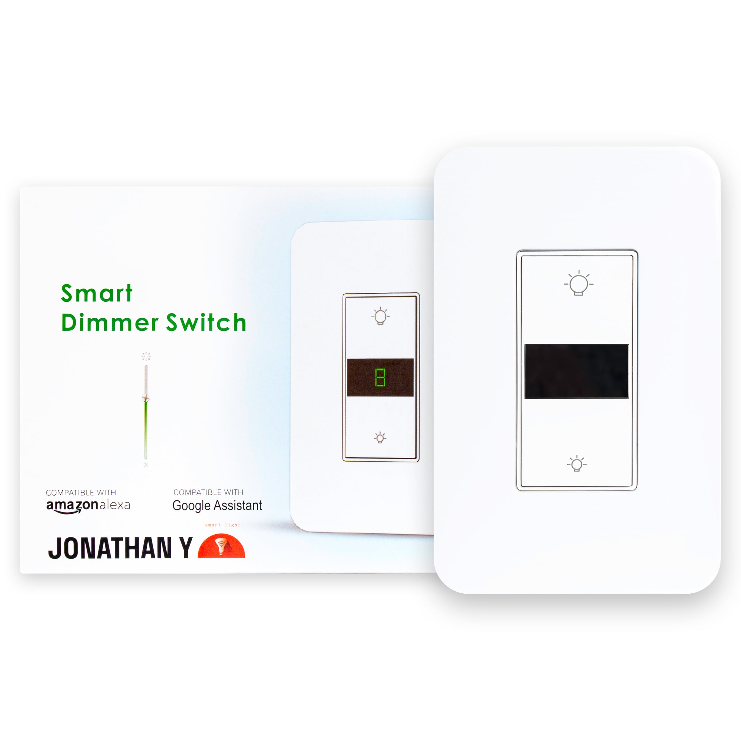 JONATHAN Y Smart Dual Plug - WiFi Remote App Control for Lights