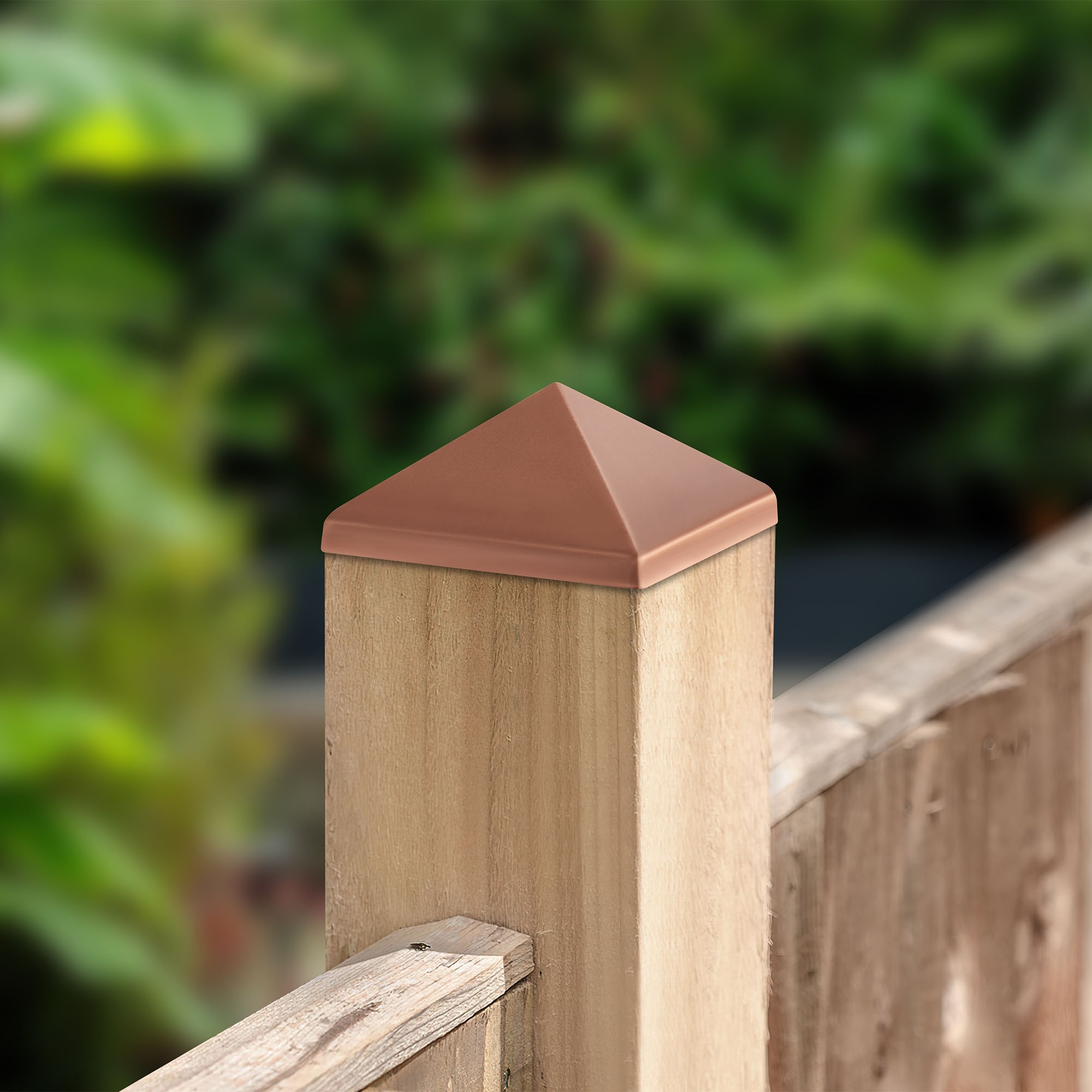 RELIABILT 4-in x 4-in Classic Copper Metal Deck Post Cap