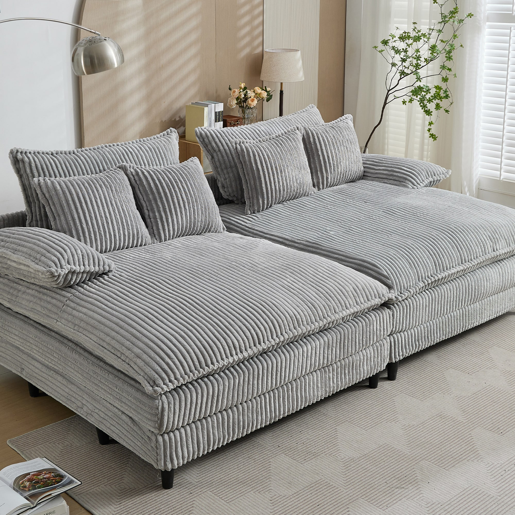 SINOFURN SYA020263GY Sofas-Loveseats - View #16