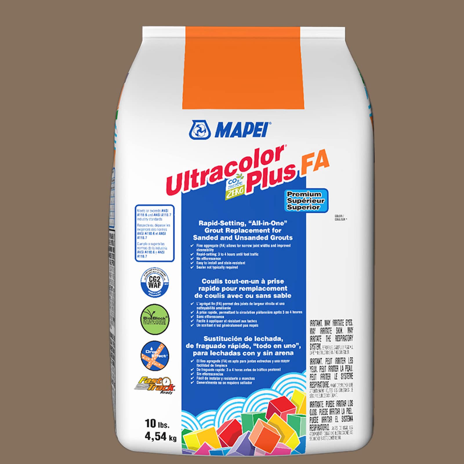MAPEI 6BU504205 Ultracolor Plus FA Mocha #5042 All-in-one Grout (10-lb)
