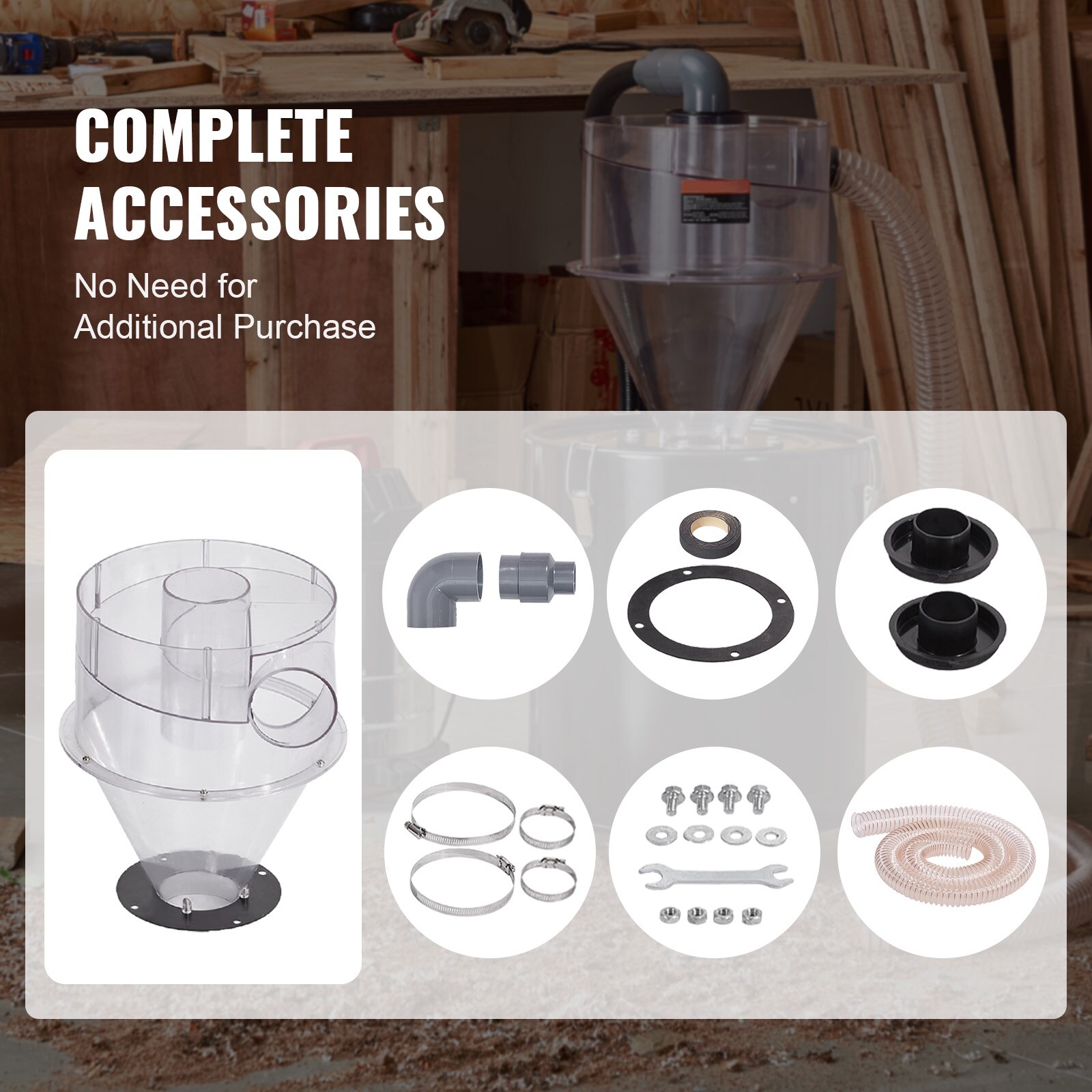 VEVOR SCBDTXFCCQTJ06140V0 Shop-Vacuum-Attachments - View #6