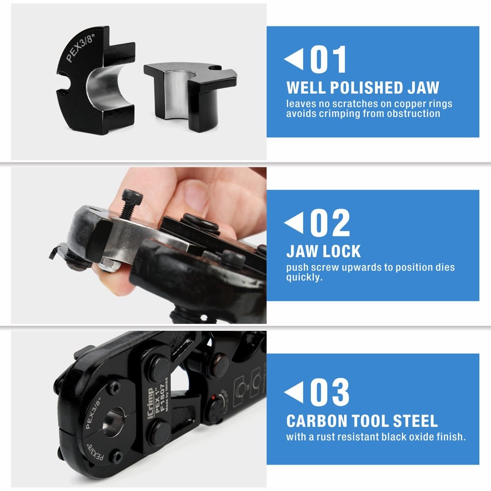 IWISS IWS-FA KIT Pex-Crimp-Fittings - View #7