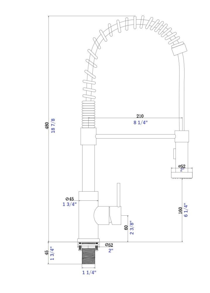 Topcraft F80033BN Kitchen-Faucets - View #7