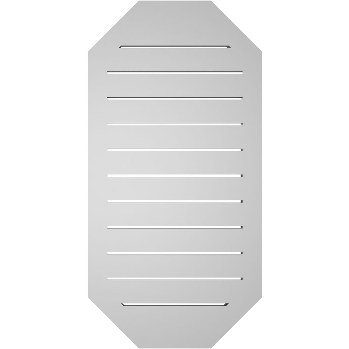 Ekena Millwork GVPOV18X3602SF Gable-Vents - View #4