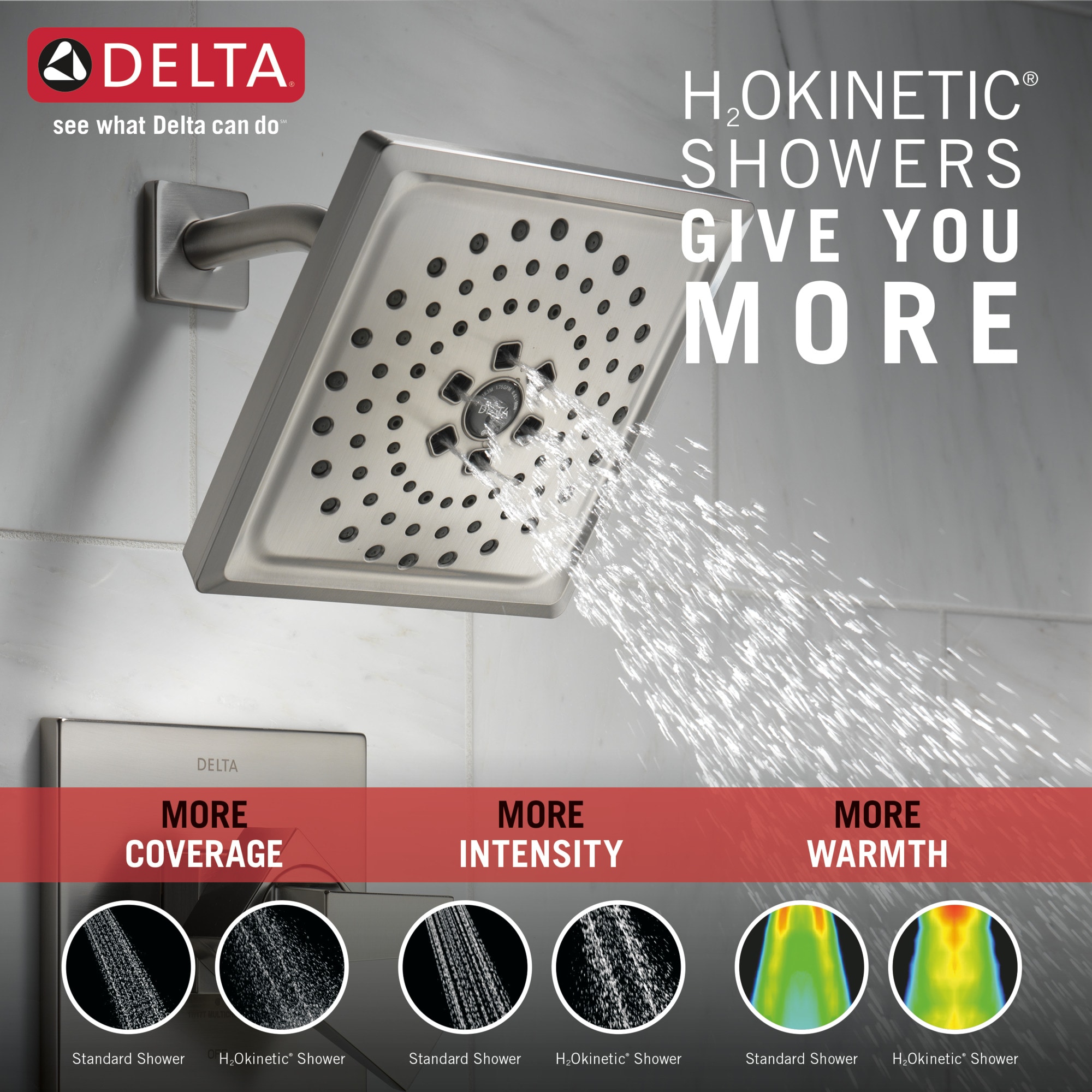 Delta T17443-SS-PR Tub-Shower-Faucets - View #4