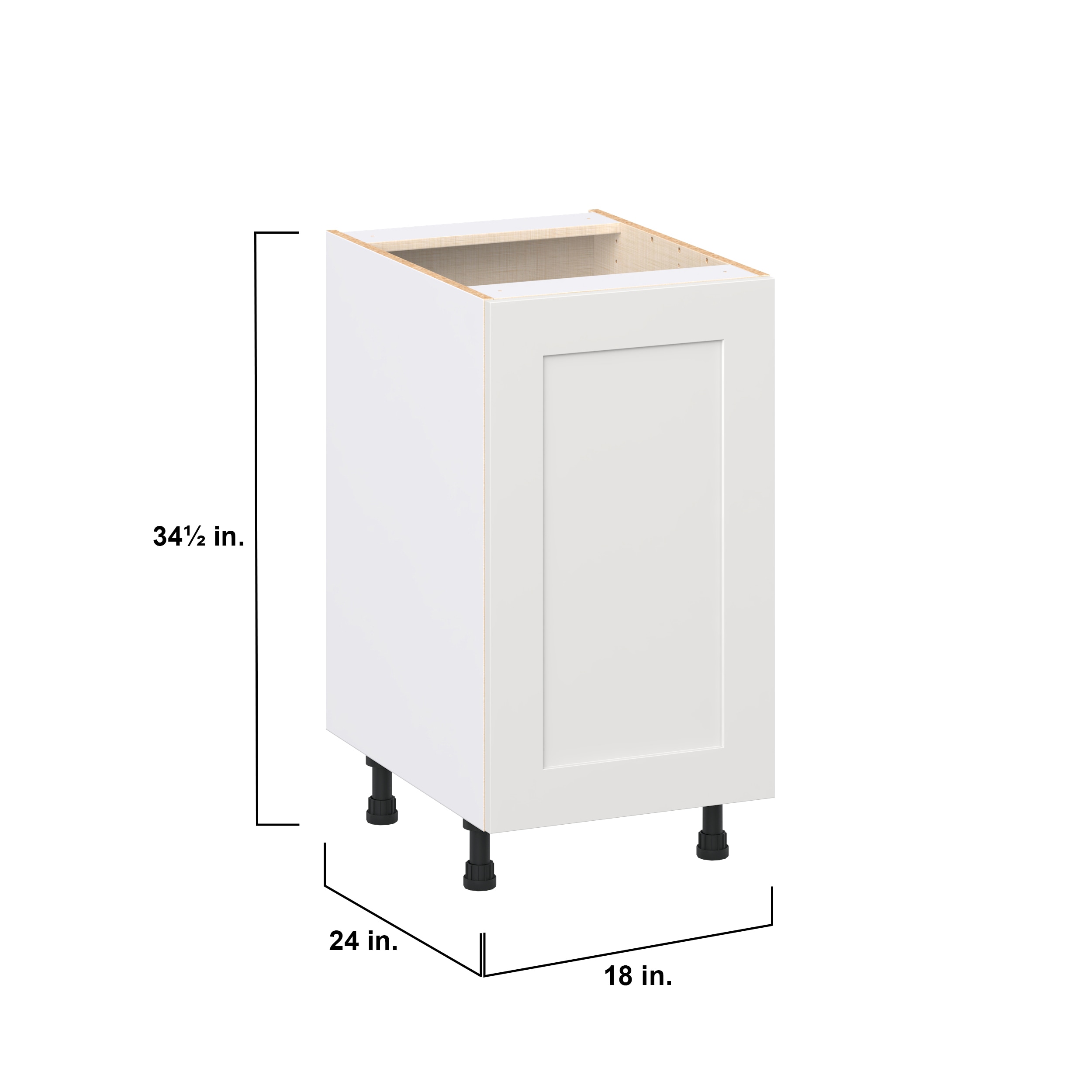 Hugo&Borg DSB18FHI3(L/R)-JO Cabinets-Kitchen - View #4