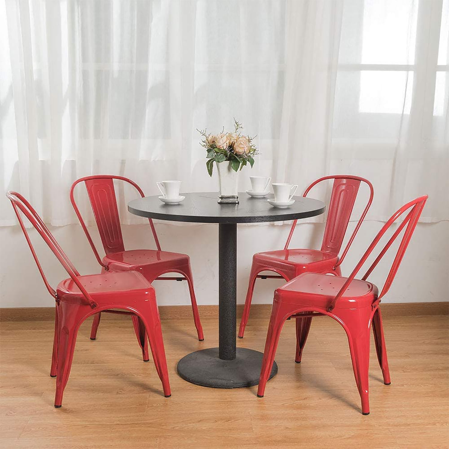 CASAINC YY0001A-RE Dining-Chairs - View #3