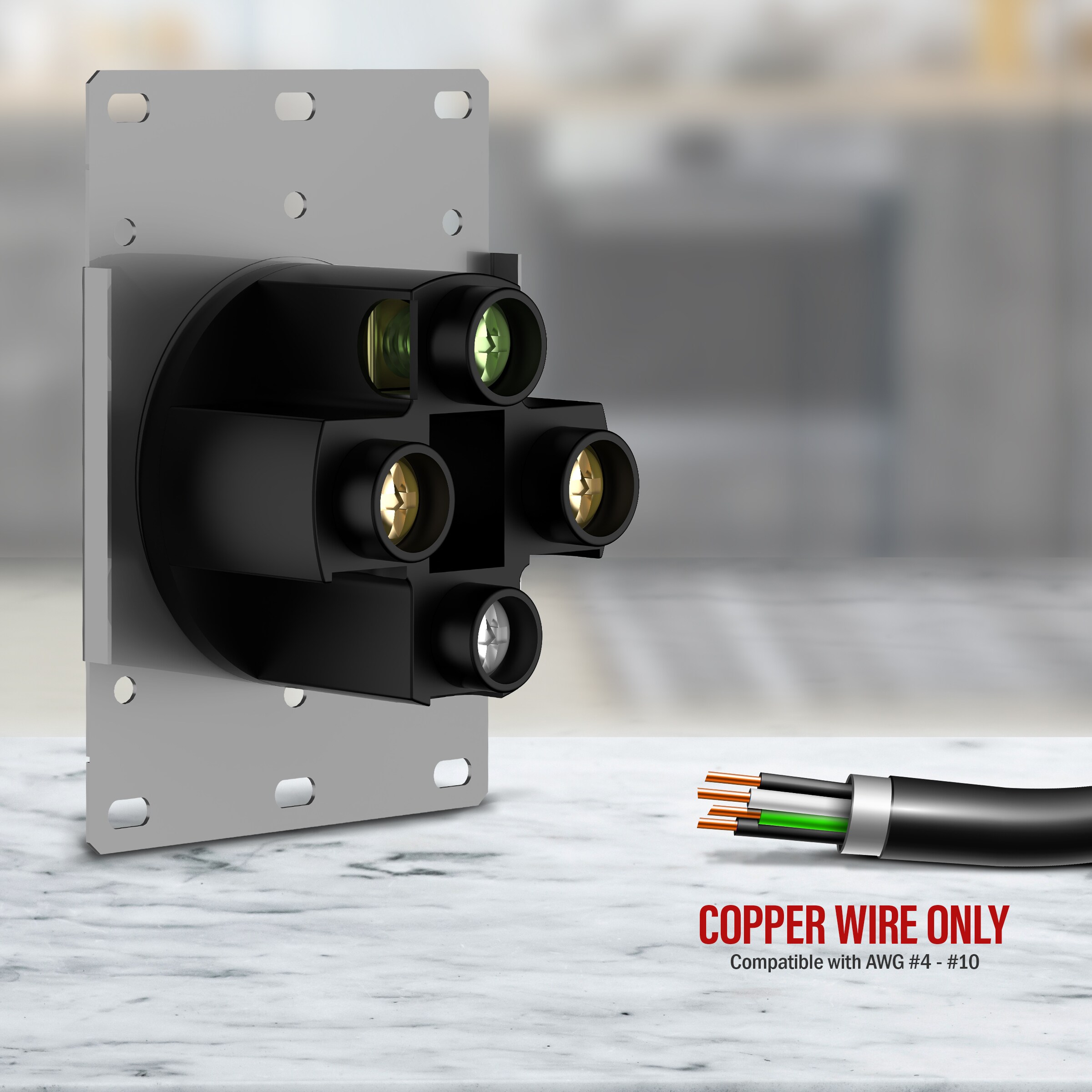 TOPGREENER 66500-W-3PCS receptacles - View #4