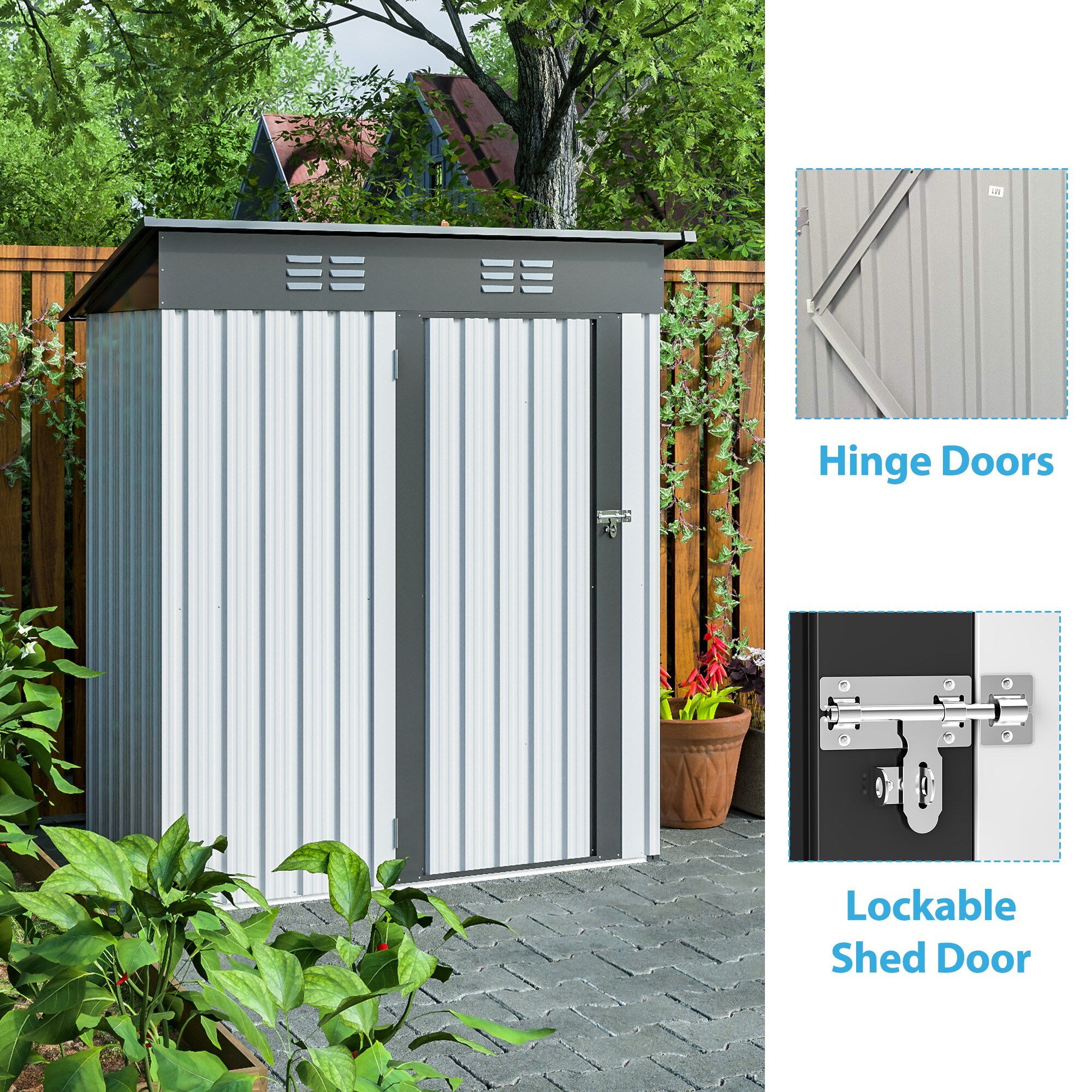 ToolCat BZ-3-115-SN Metal-Storage-Buildings-Sheds - View #7