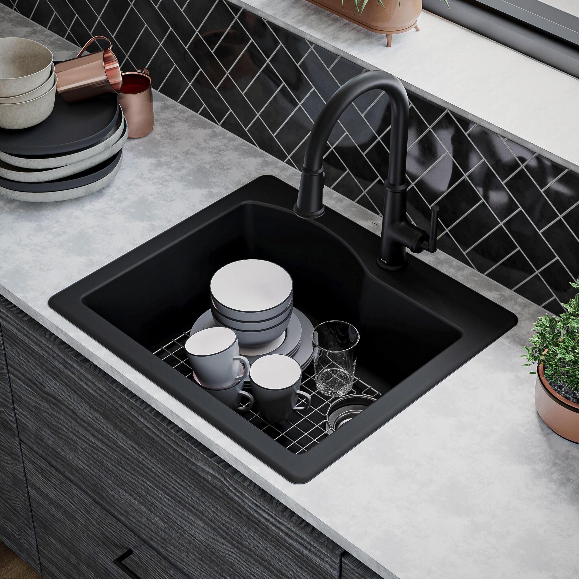 Karran QT-671-BL-PK1 Kitchen-Sinks - View #14