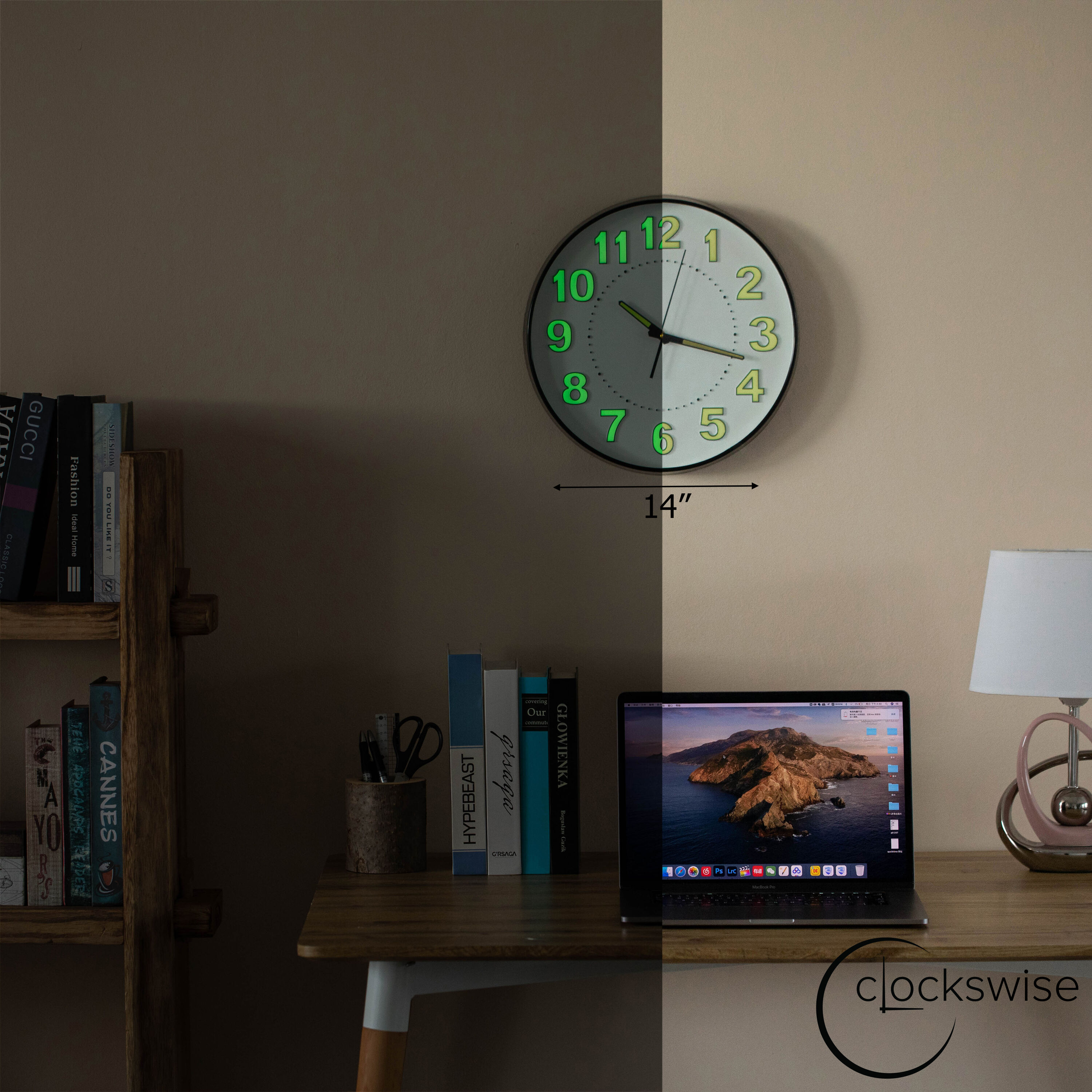 Clockswise QI004746.14 Indoor-Outdoor-Clocks - View #2