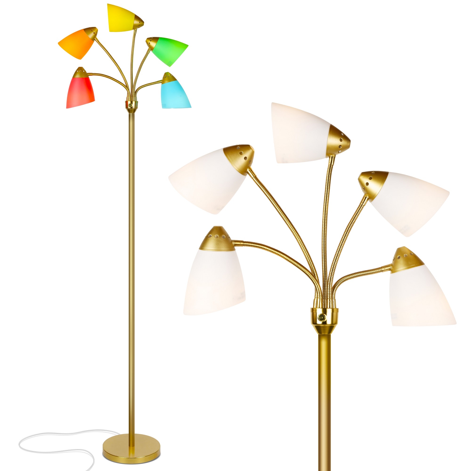 Brightech FL-MDSA-BRS floorlamps - View #2