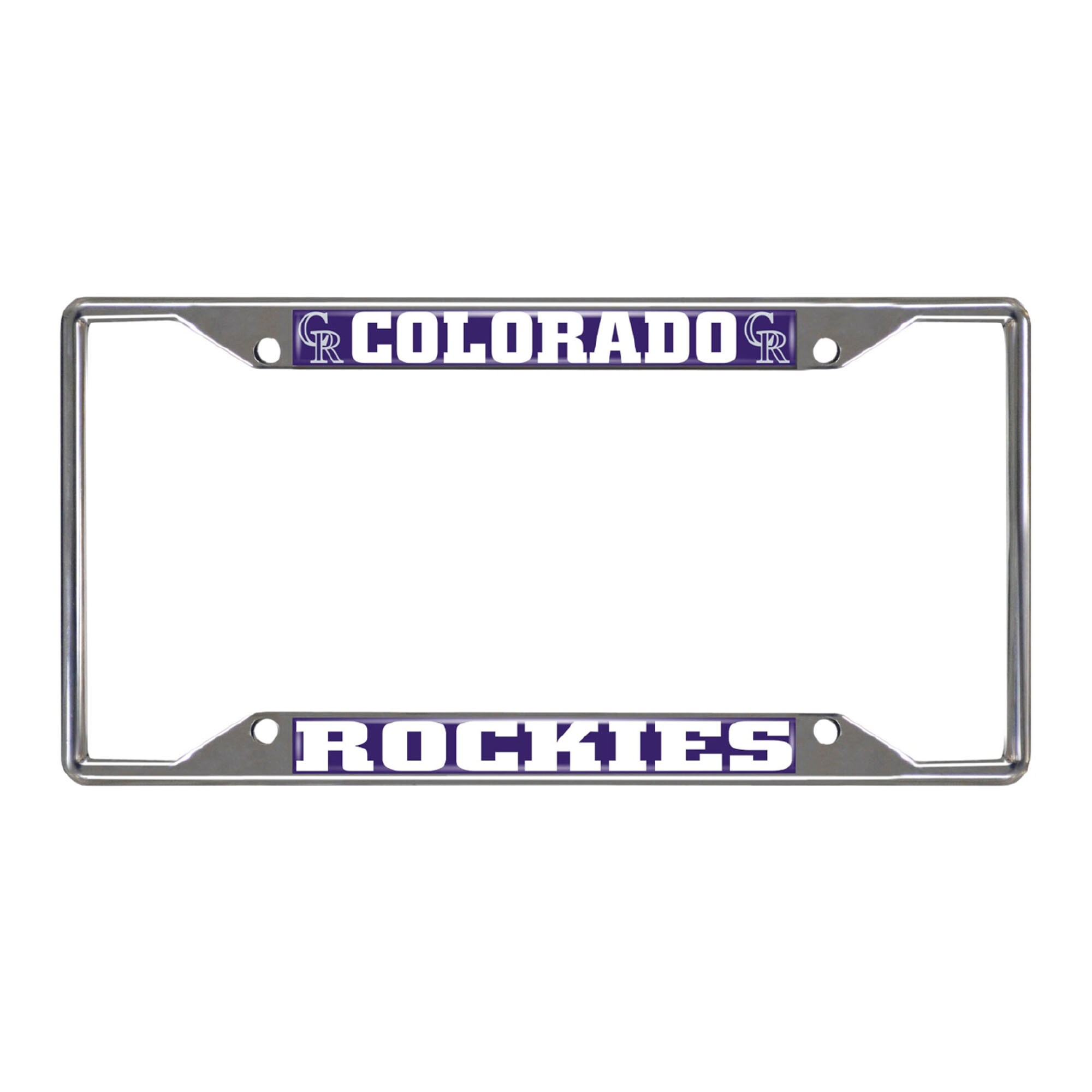 FANMATS 26574 Colorado Rockies MLB License Plate Frame License plate frame