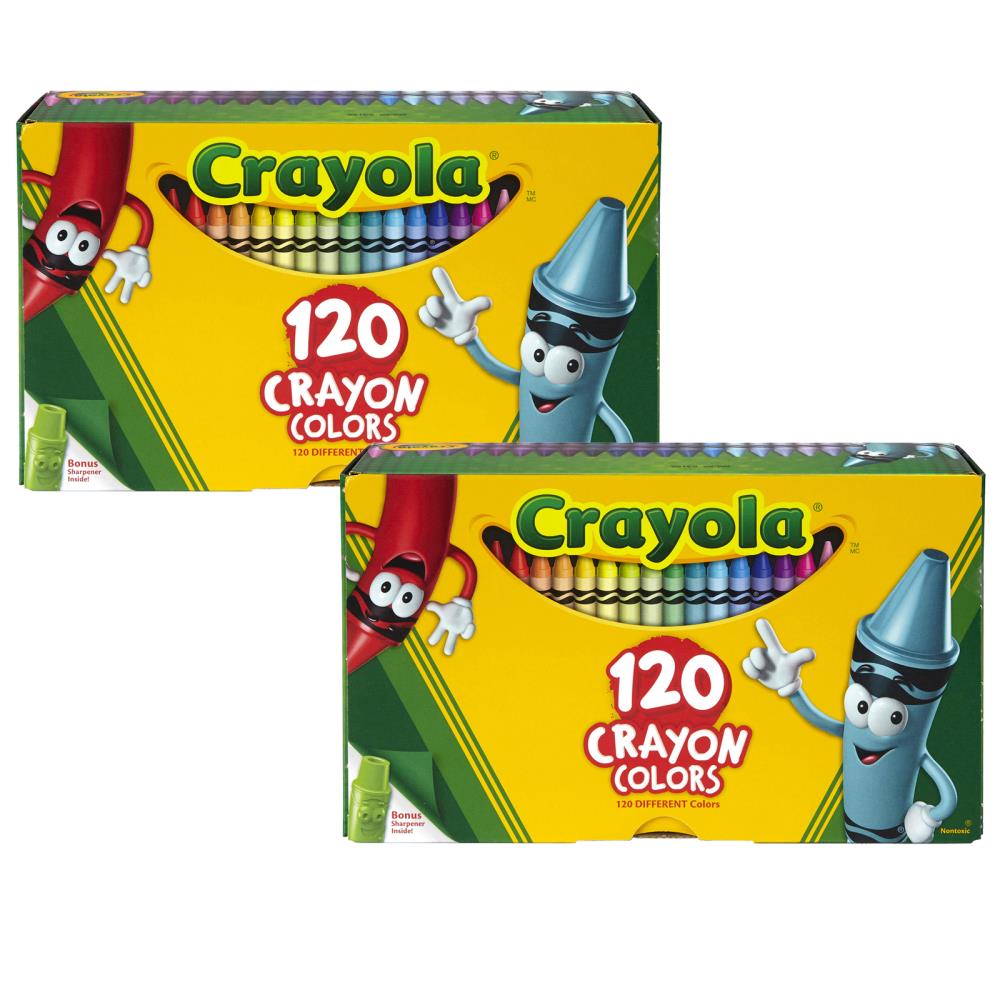 crayola crayons 120 pack