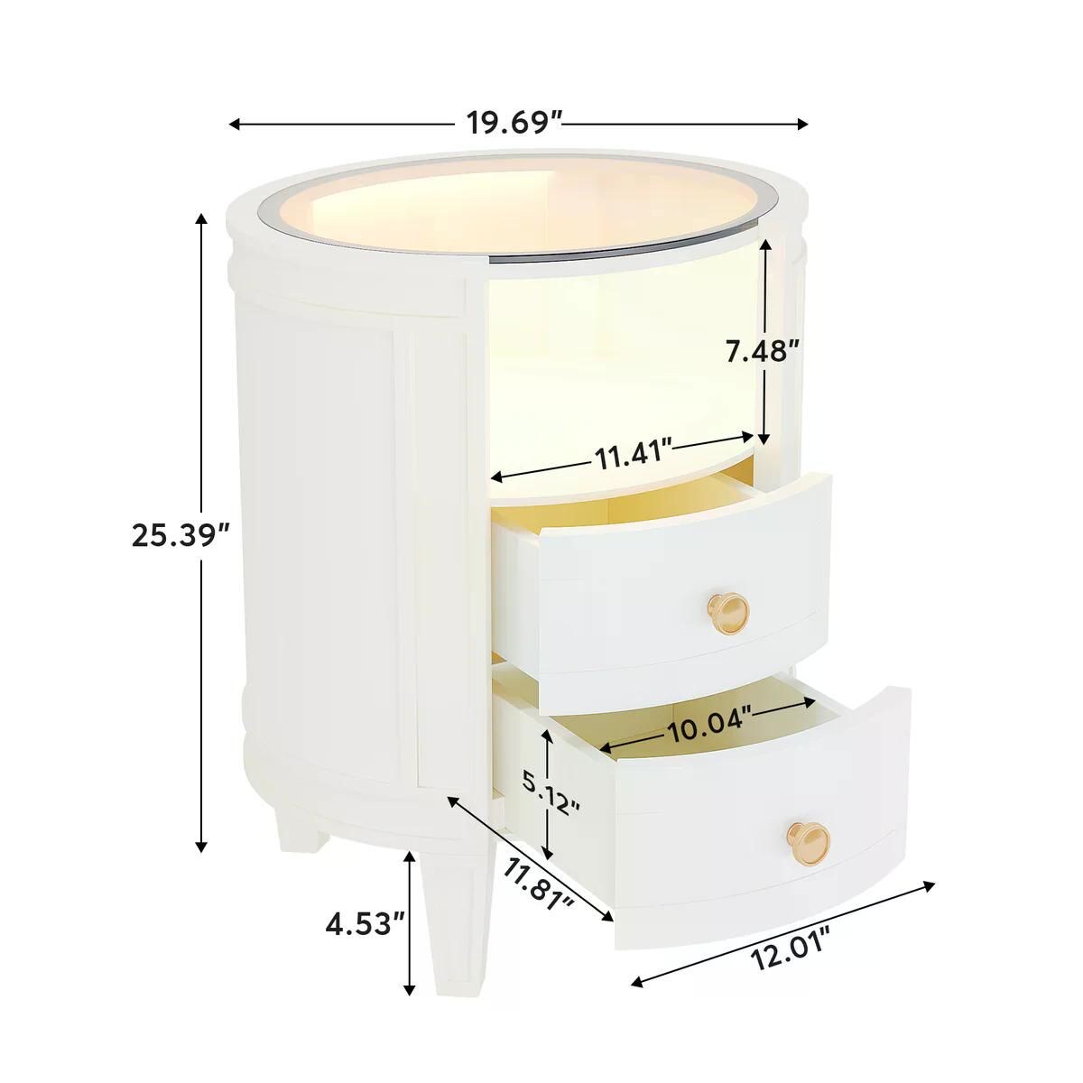 JUSHUA WSY-7RZN16 nightstands - View #4
