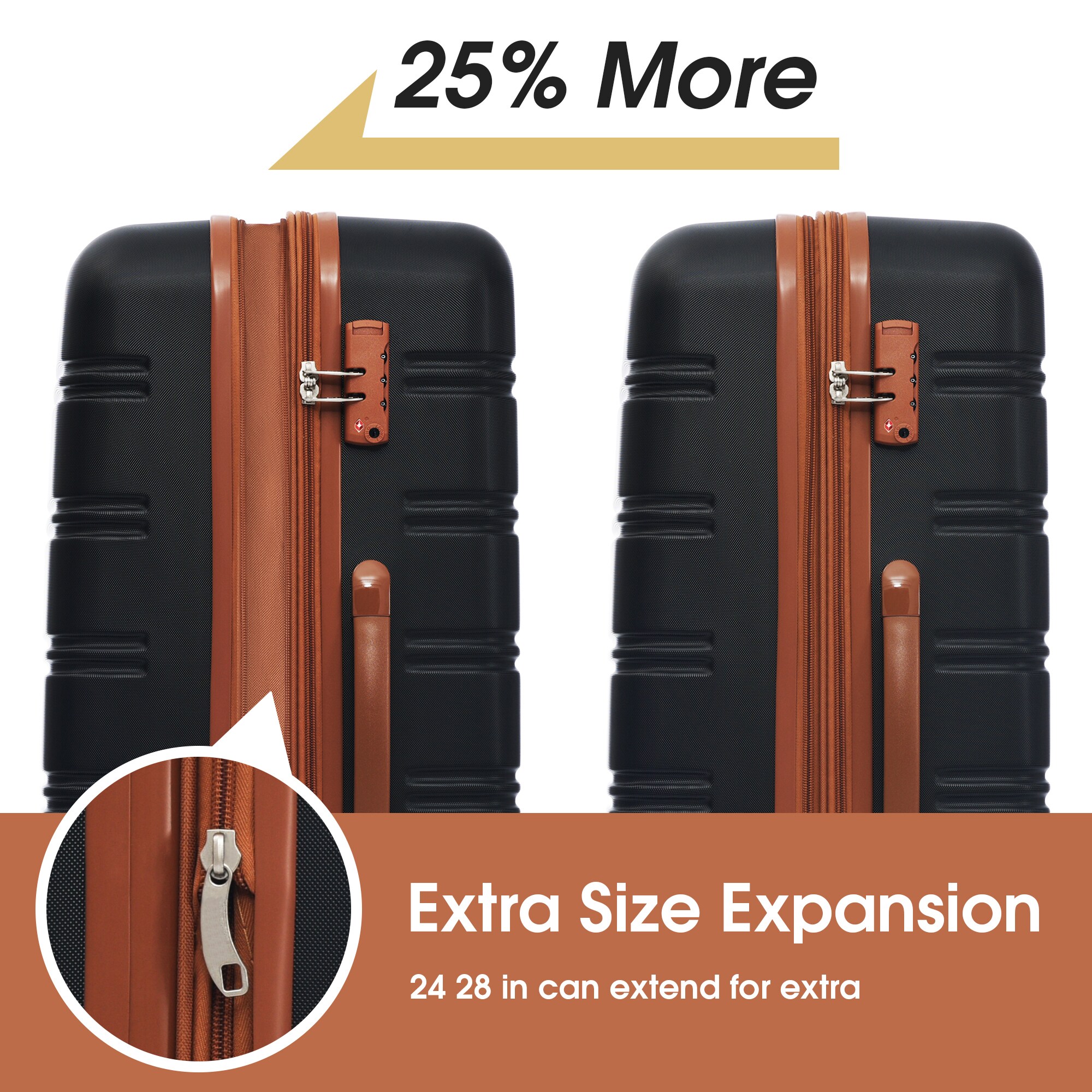 SINOFURN SYD9200001BK Luggage-And-Luggage-Sets - View #7