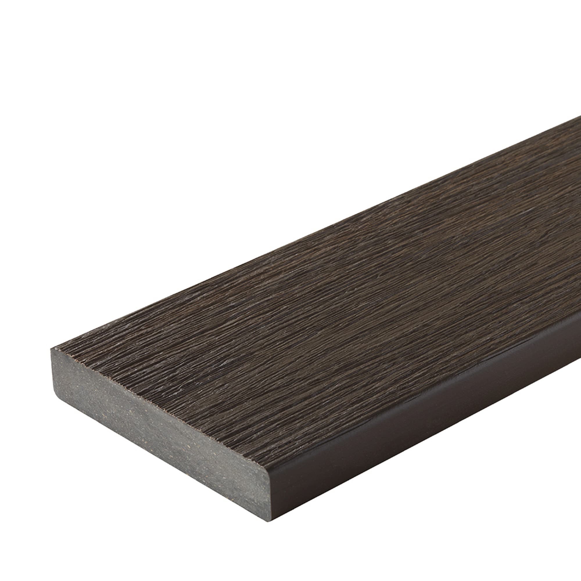 Fortress Building Products 194106201 Infinity 6-in Tiger Cove Brown Composite Deck Board (Sample)