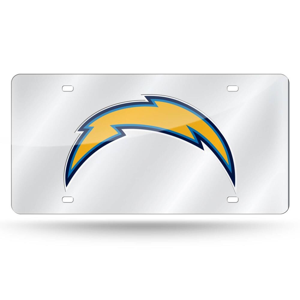 Rico Industries LZS3401 Los Angeles Chargers License plate