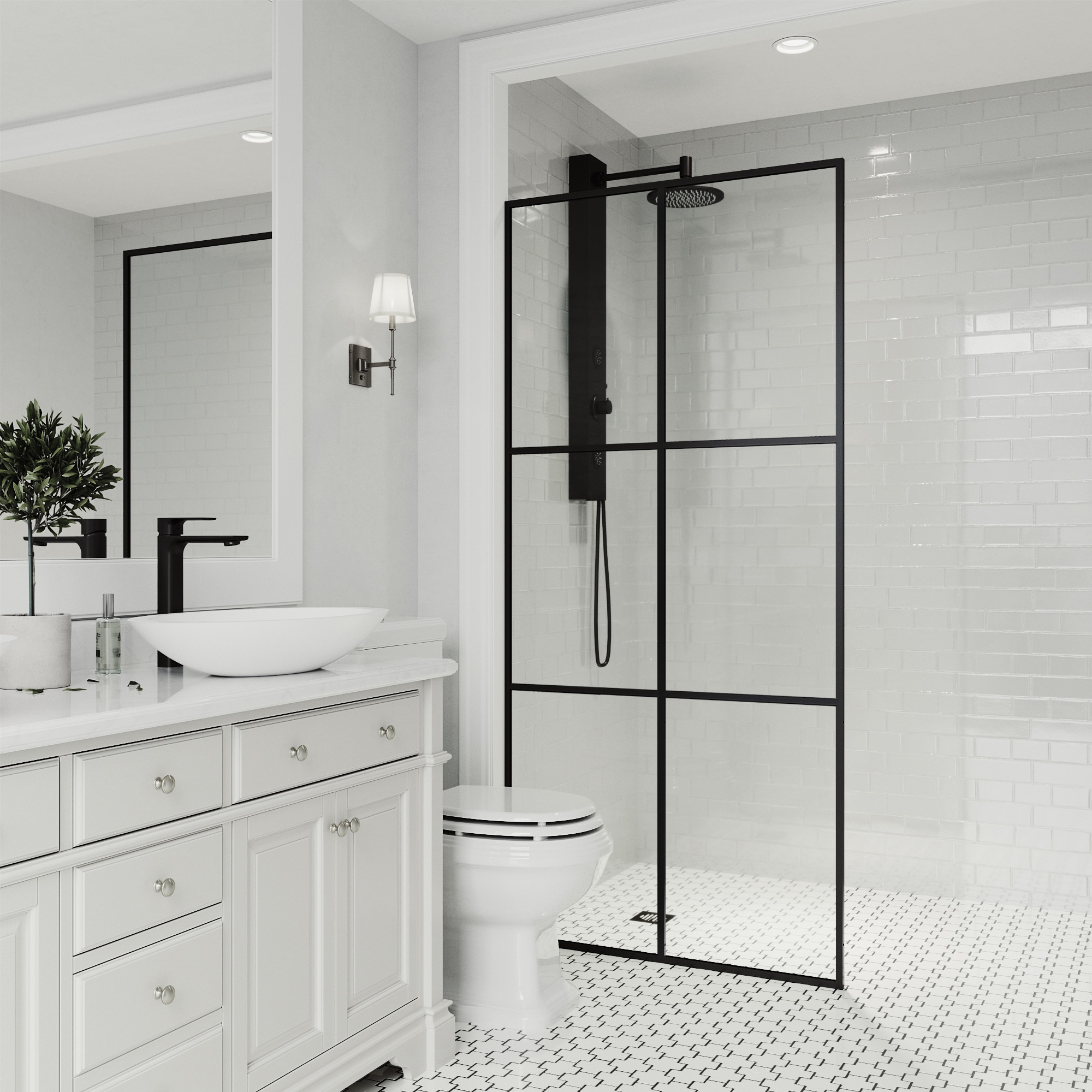 VIGO VG6091MBCL3474 Shower-Doors - View #6